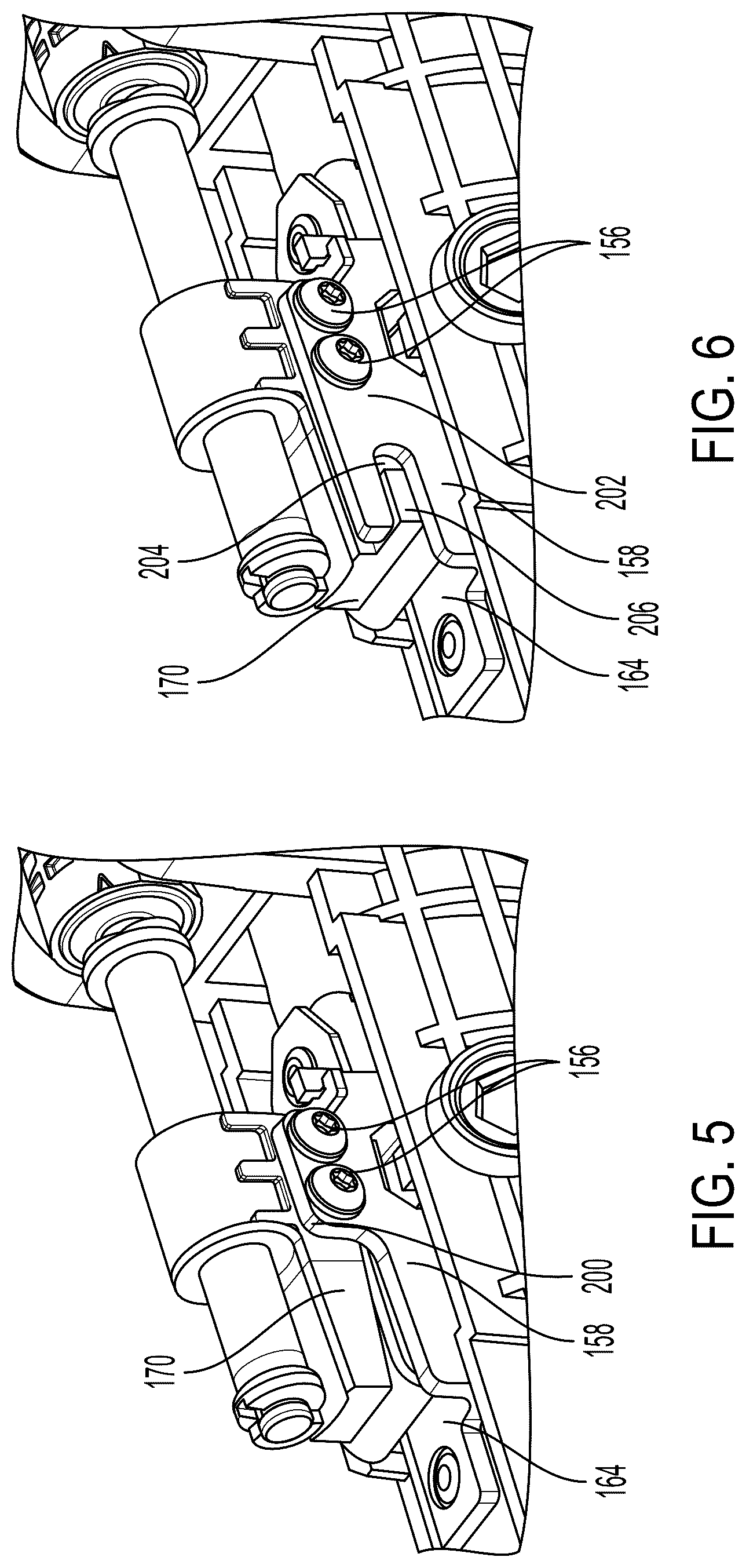Patent US12617449 Figure 4 – Low profile energy absorption strap lock mechanism