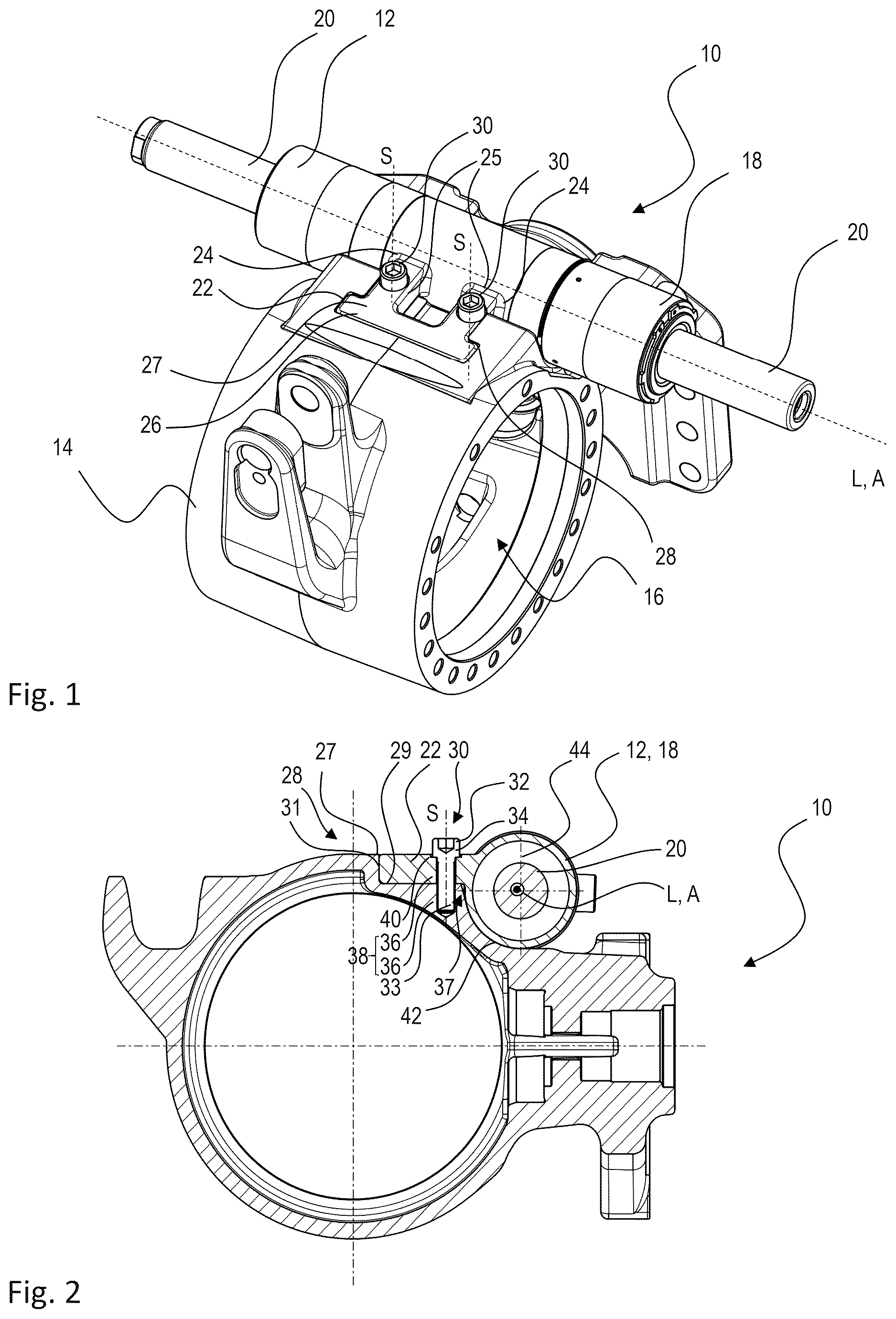 Patent US12617450 Figure 1 – Assembly for a steering system of a vehicle