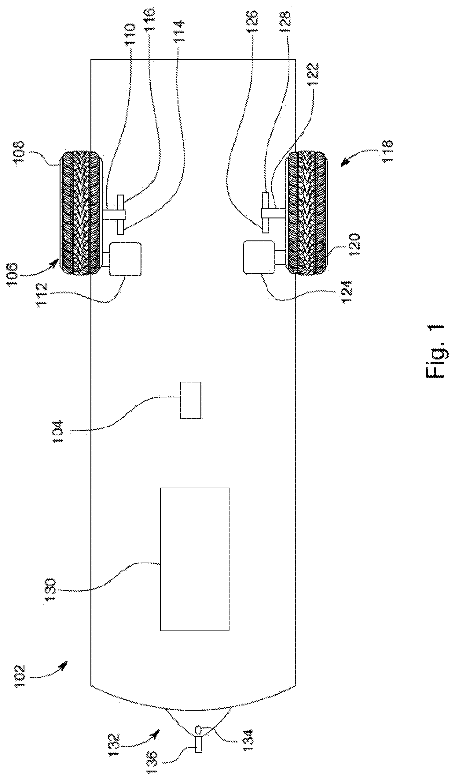 Patent US12617452 Figure 1 – Electrically powered trailer system with regenerative braking