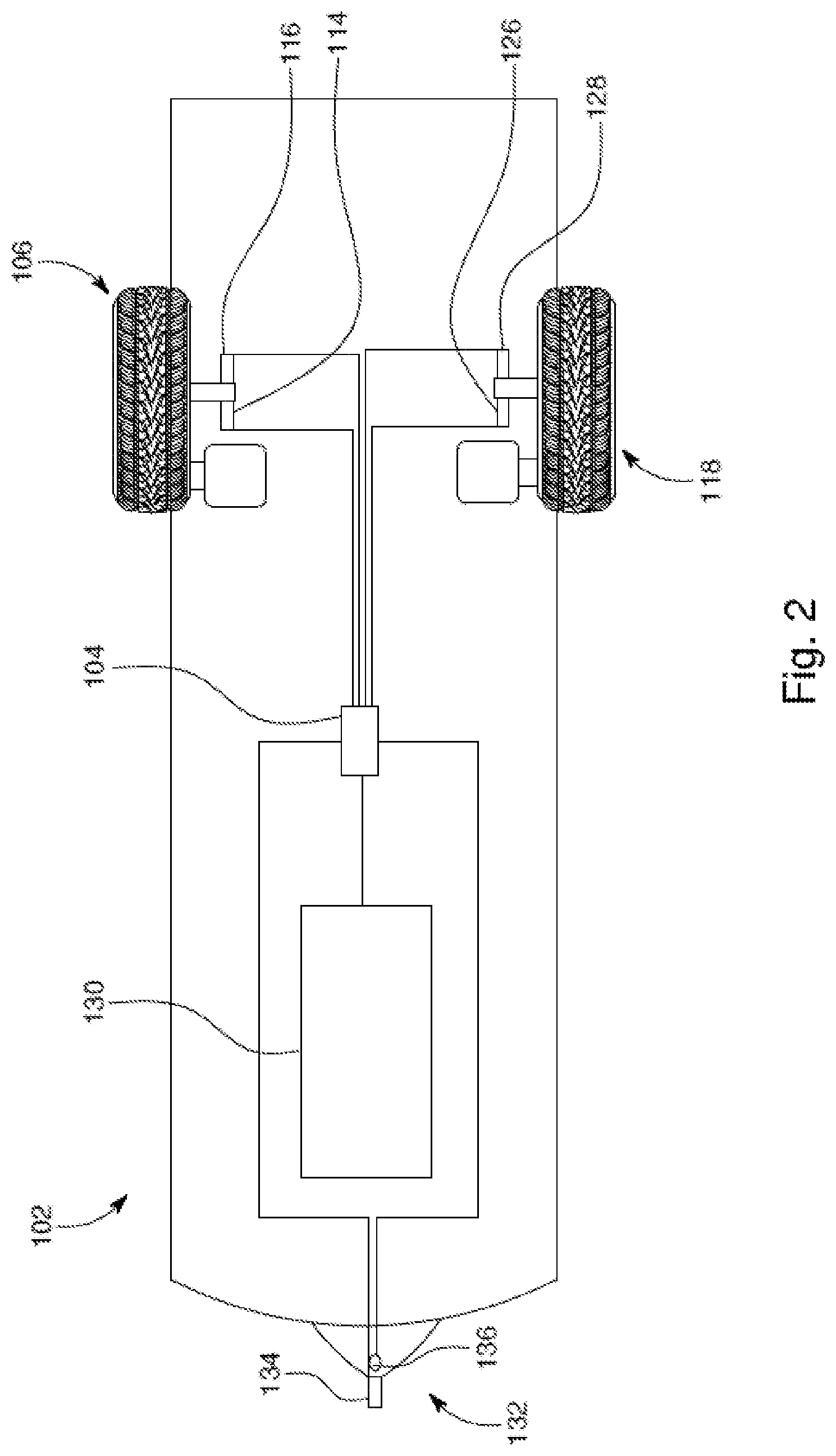 Patent US12617452 Figure 2 – Electrically powered trailer system with regenerative braking