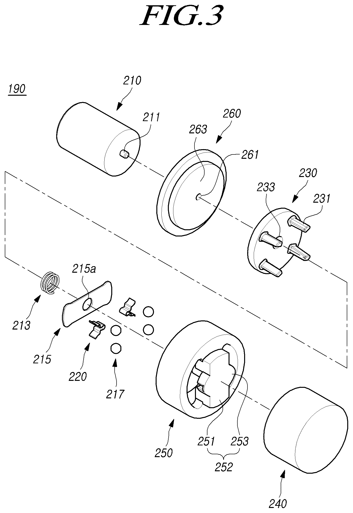 Patent US12617453 Figure 3 – Steer by wire type steering apparatus