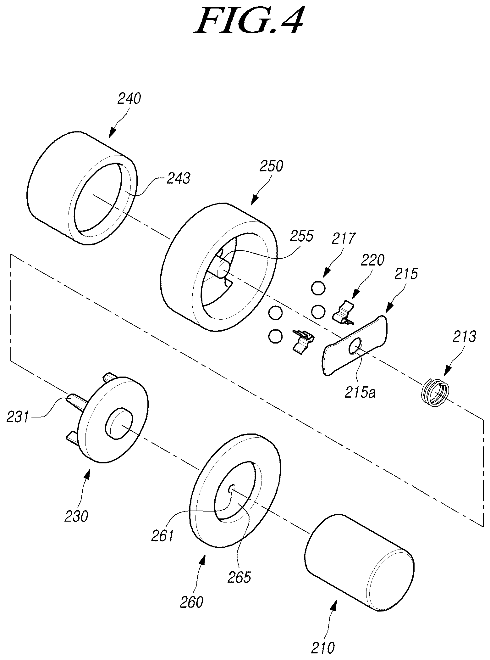 Patent US12617453 Figure 4 – Steer by wire type steering apparatus