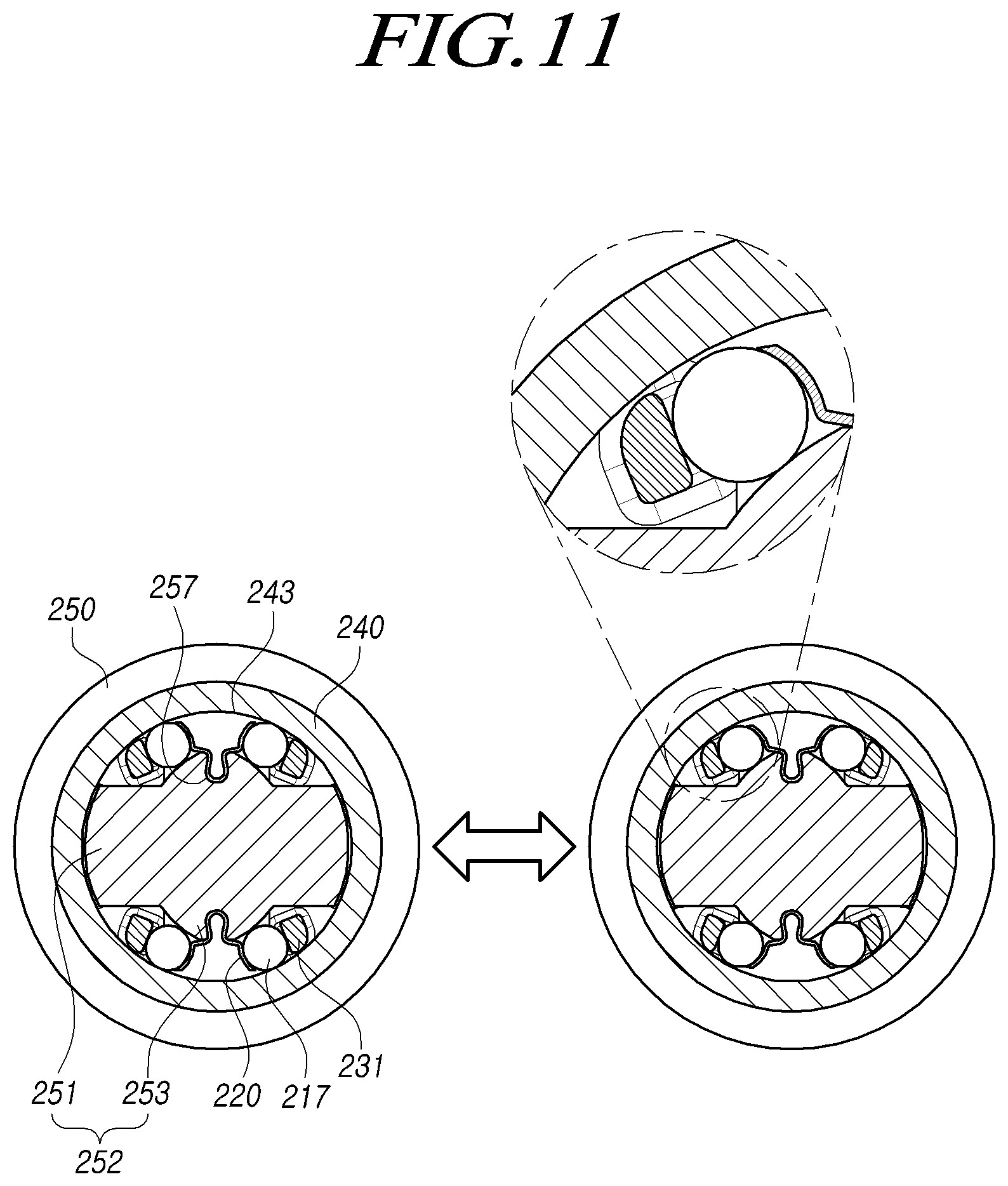 Patent US12617453 Figure 11 – Steer by wire type steering apparatus