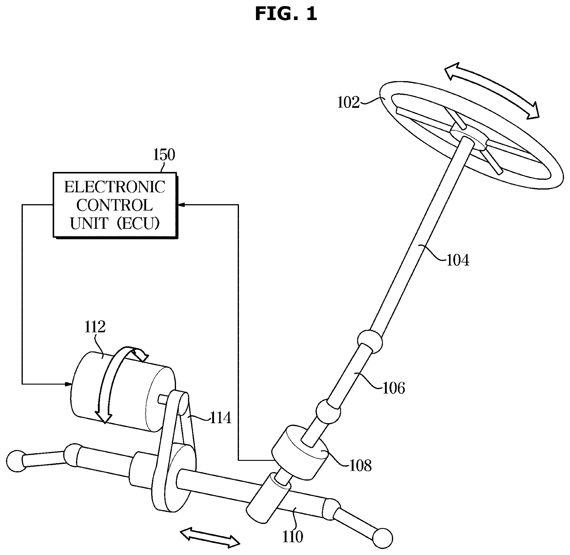 Patent US12617460 — Vehicle and hands-off state detection method thereof — Figure 1