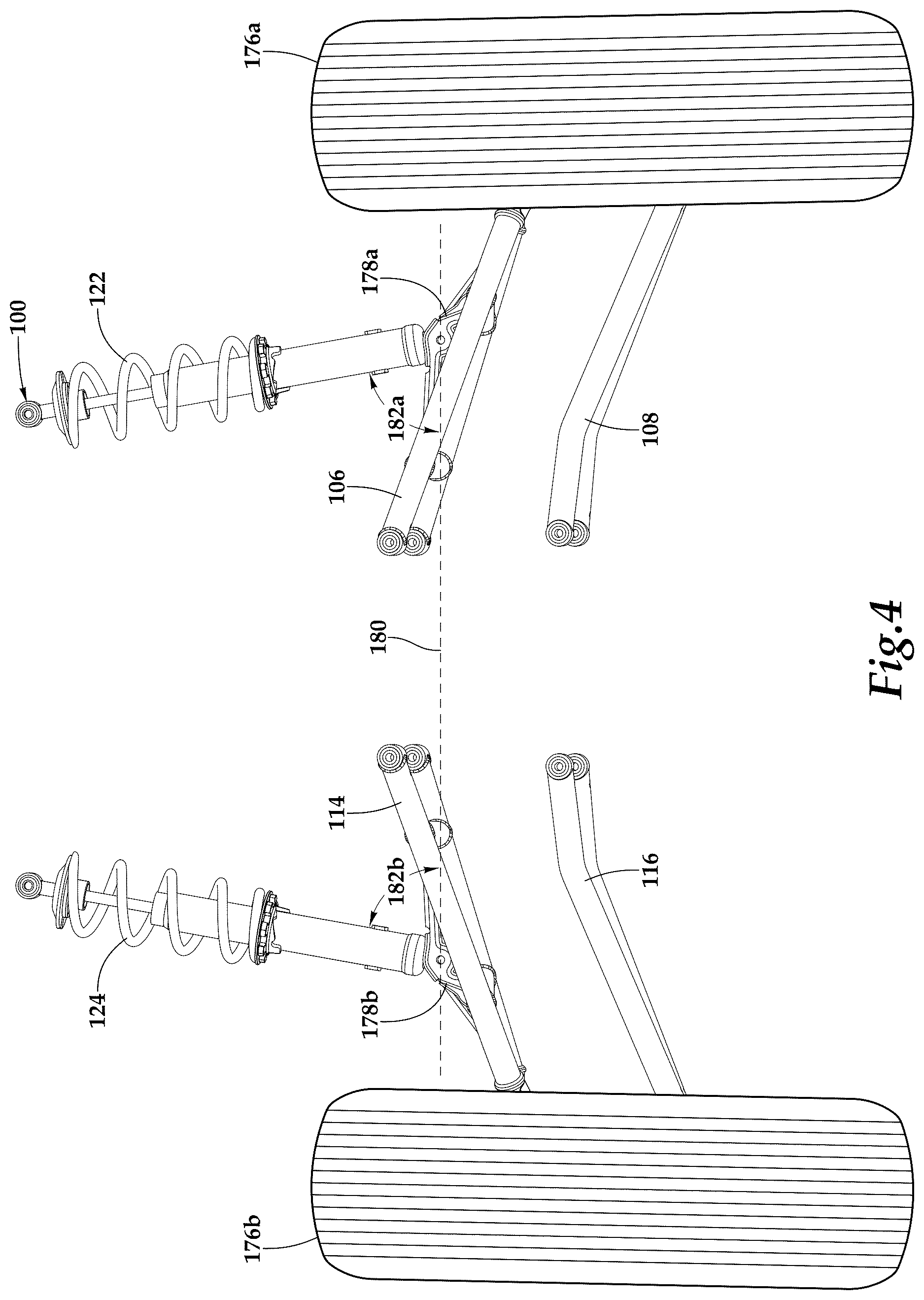 Patent US12617461 Figure 11 – Rear steer knuckles for off-road vehicles