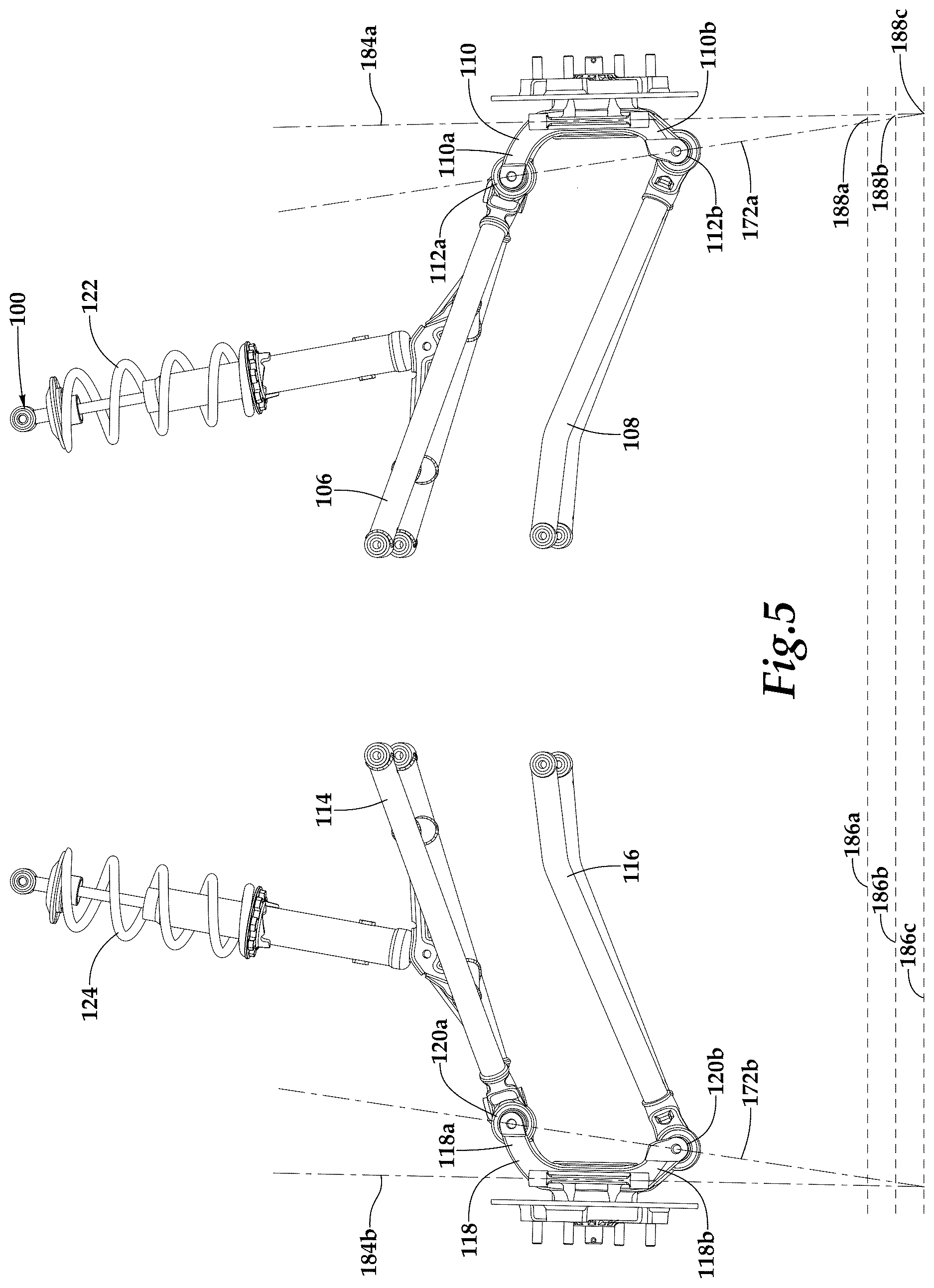 Patent US12617461 Figure 12 – Rear steer knuckles for off-road vehicles