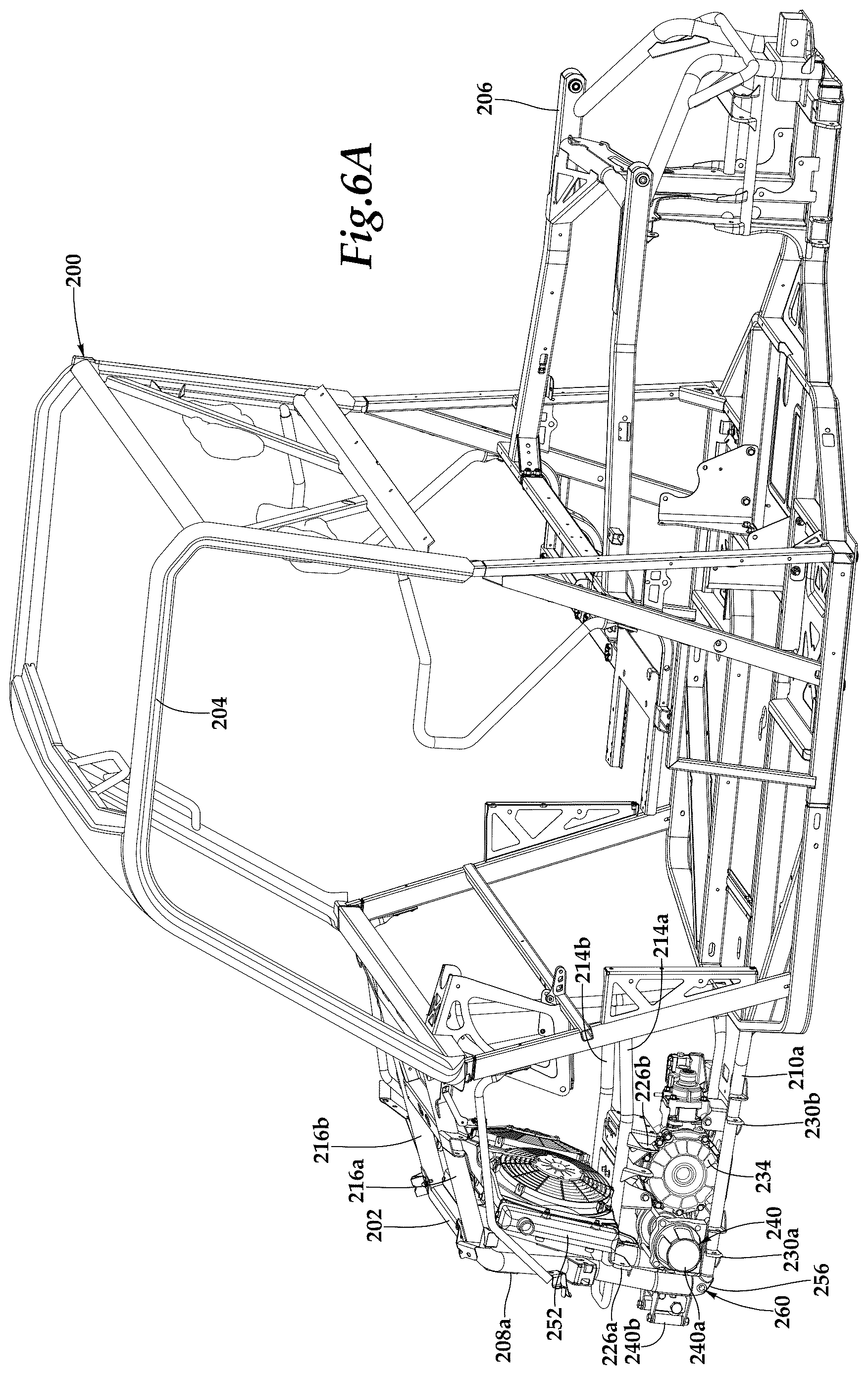 Patent US12617461 Figure 13 – Rear steer knuckles for off-road vehicles
