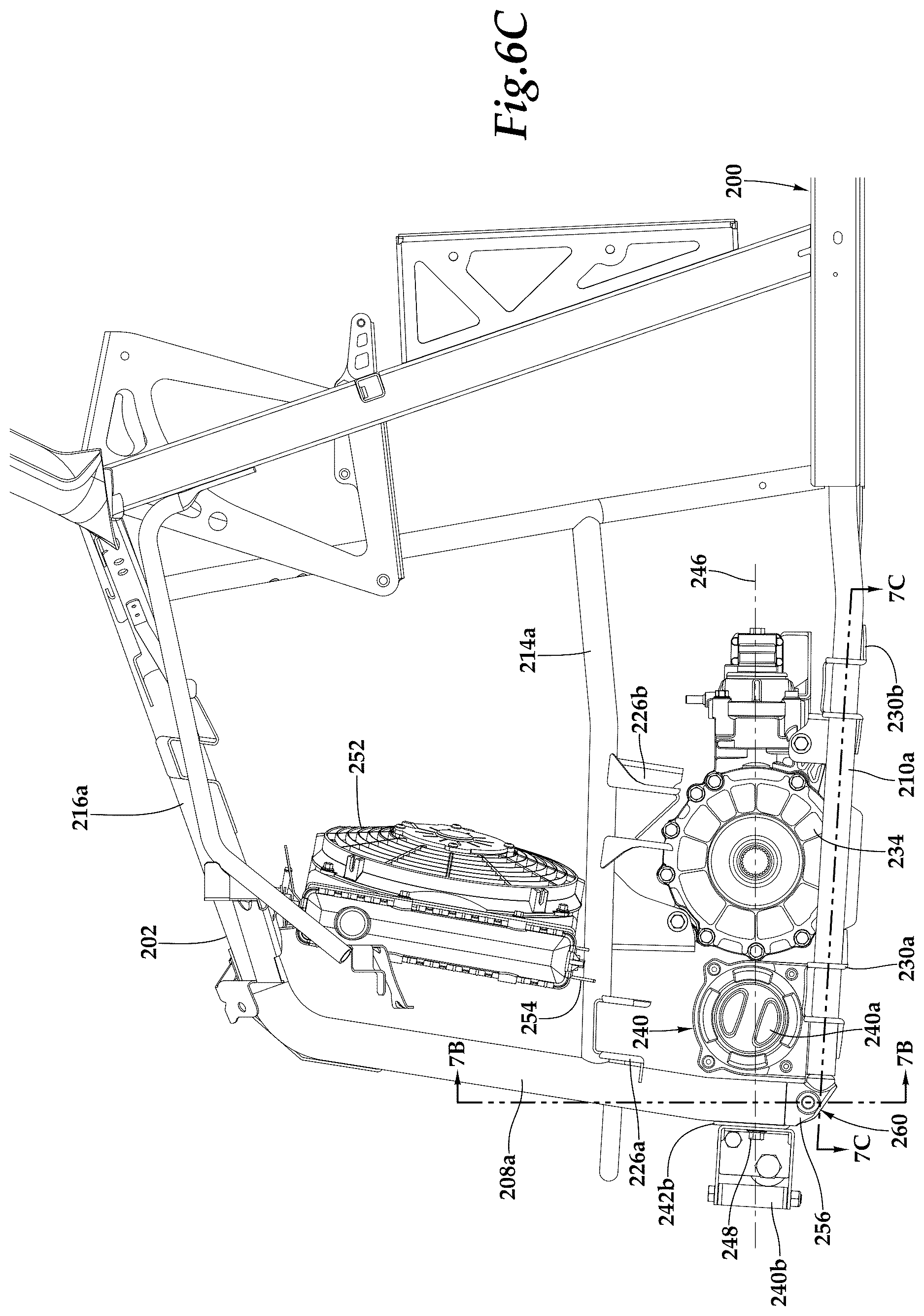Patent US12617461 Figure 15 – Rear steer knuckles for off-road vehicles