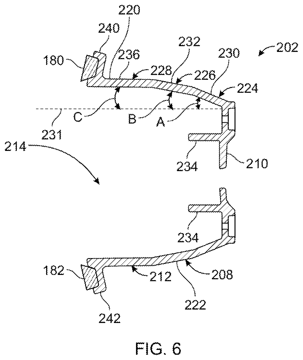 Patent US12617469 Figure 6 – Reinforcement assembly for a side sill of a vehicle