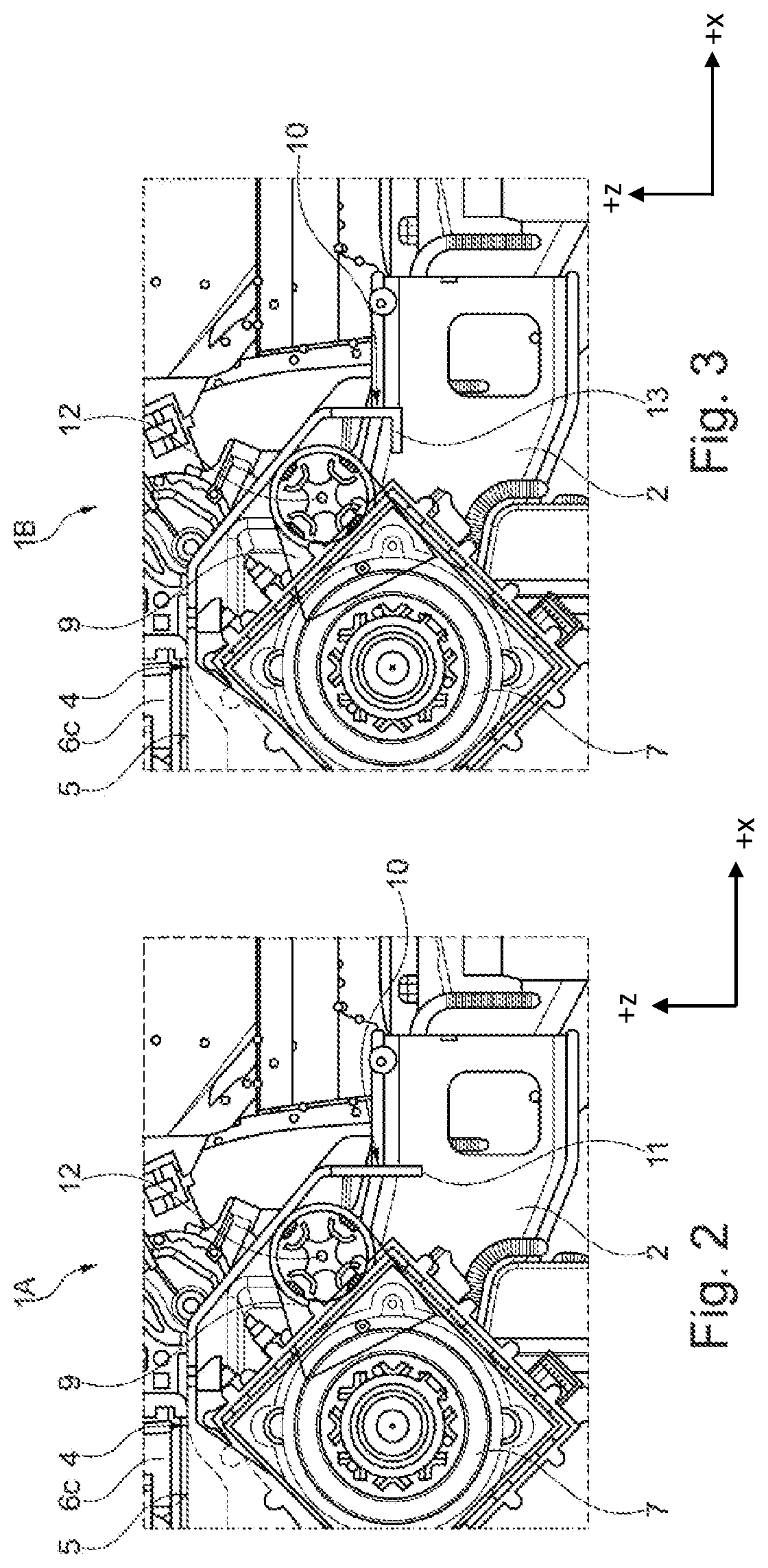 Patent US12617471 Figure 2 – Front-end structure for a motor vehicle with electric front-wheel drive
