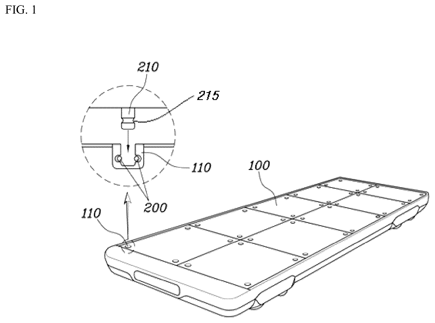 Patent US12617472 — Locking unit for vehicle — Figure 1