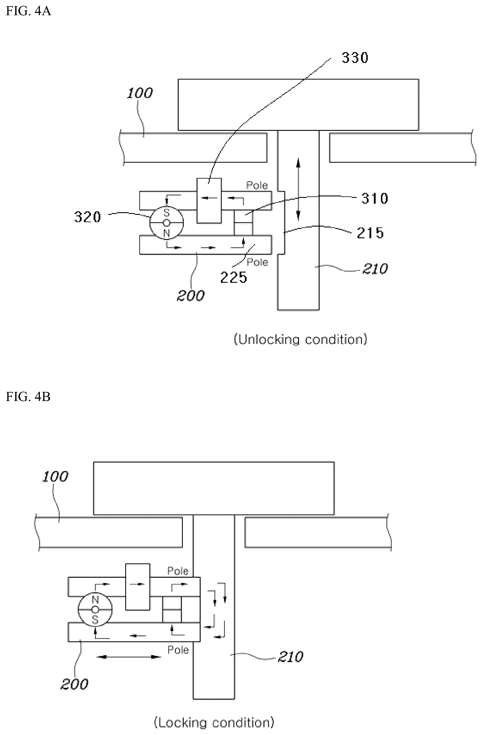 Patent US12617472 Figure 4 – Locking unit for vehicle