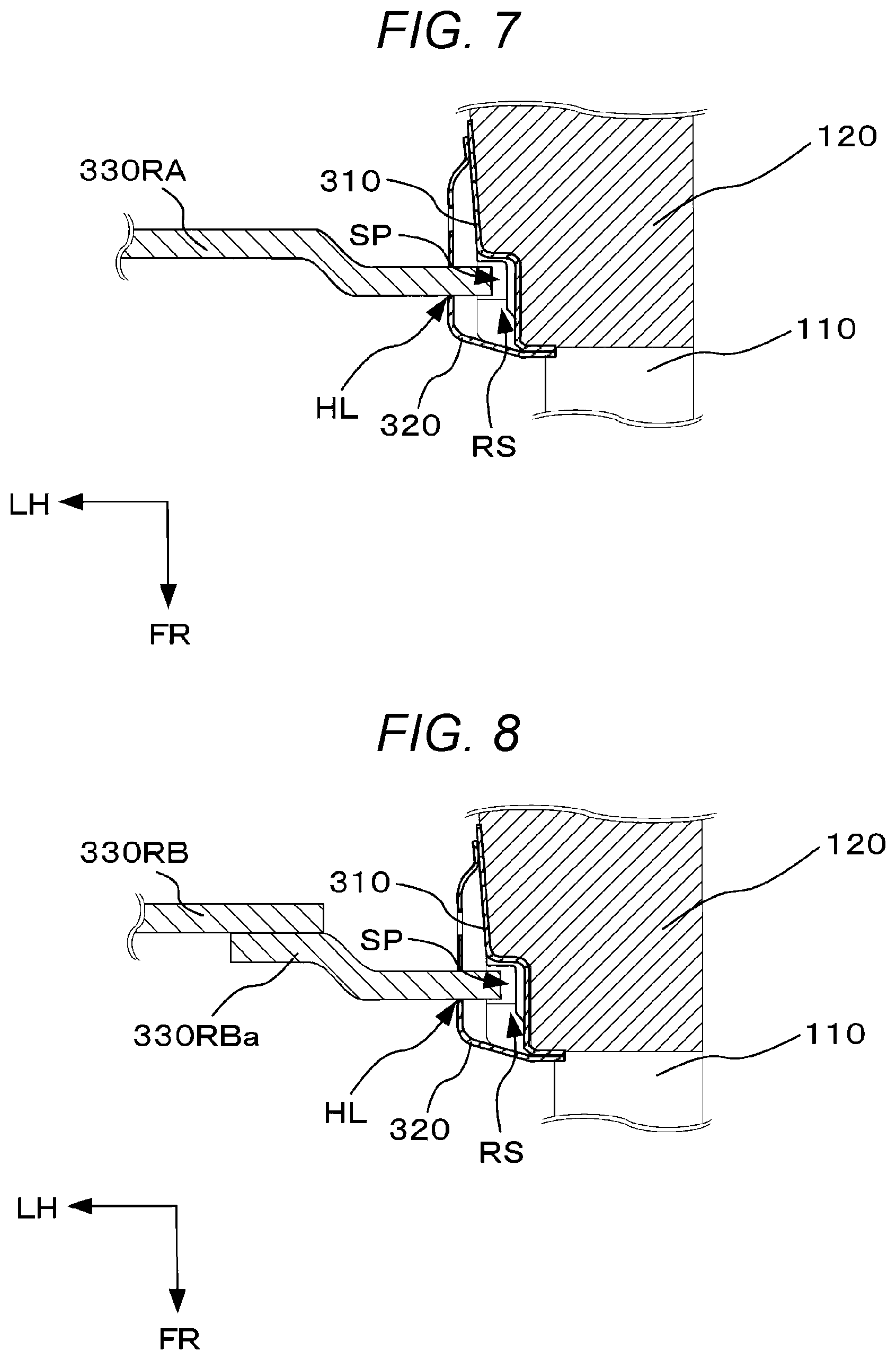 Patent US12617474 Figure 7 – Vehicle-body rear structure