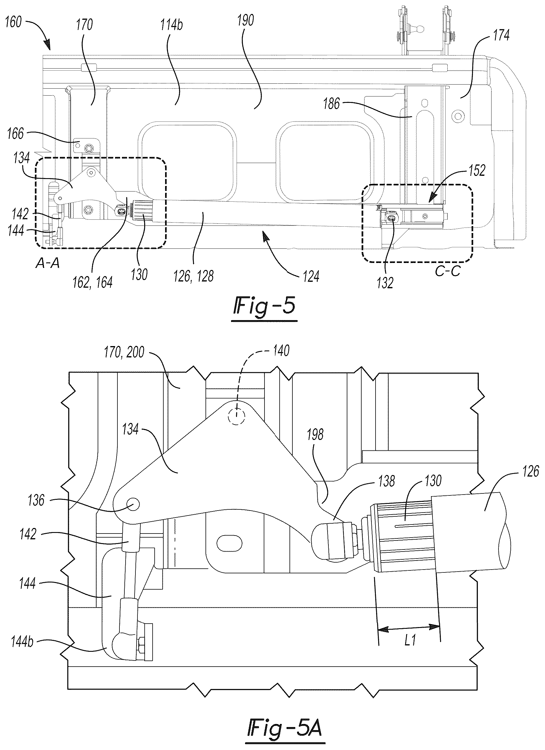 Patent US12617478 Figure 3 – Tailgate assembly