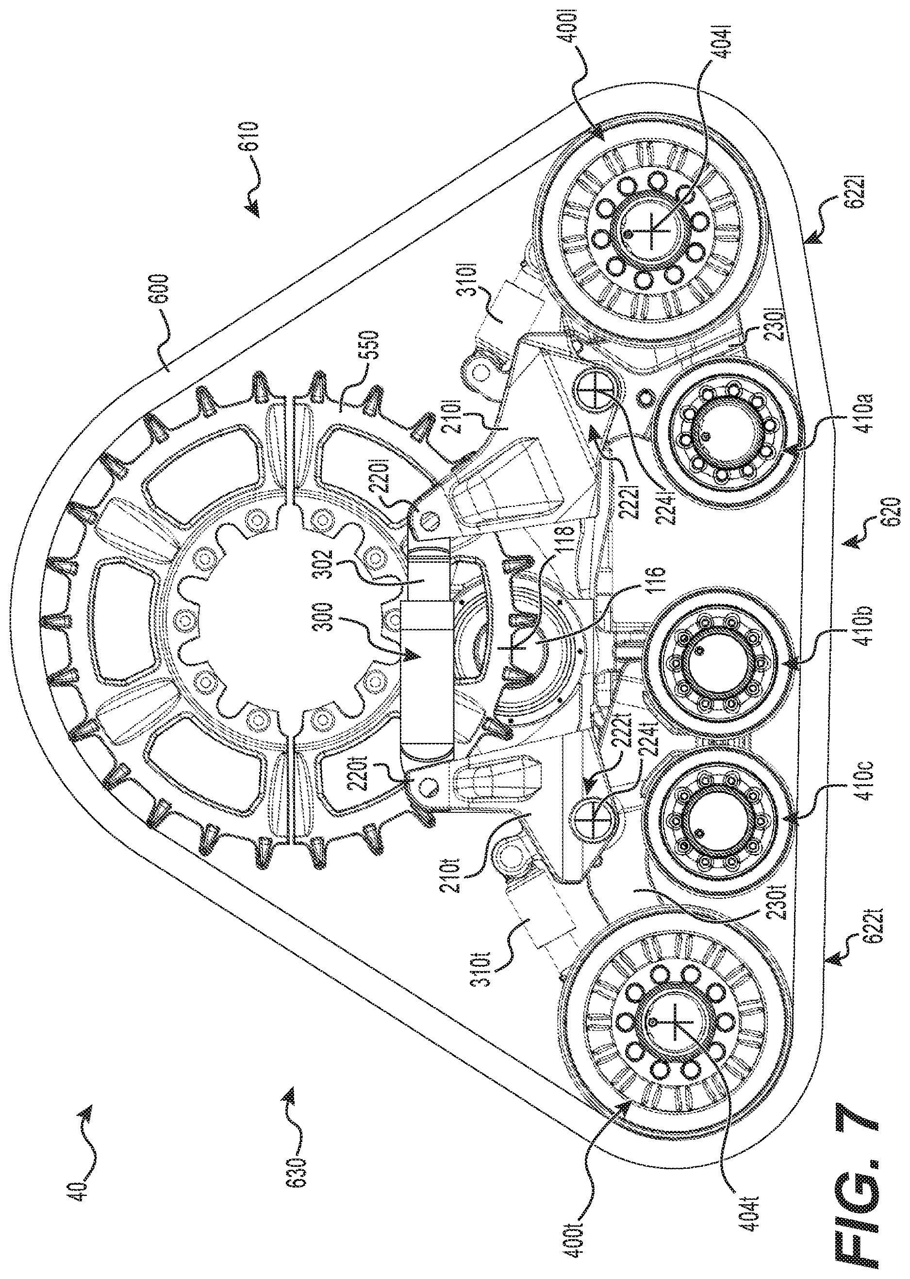 Patent US12617480 Figure 8 – Track system