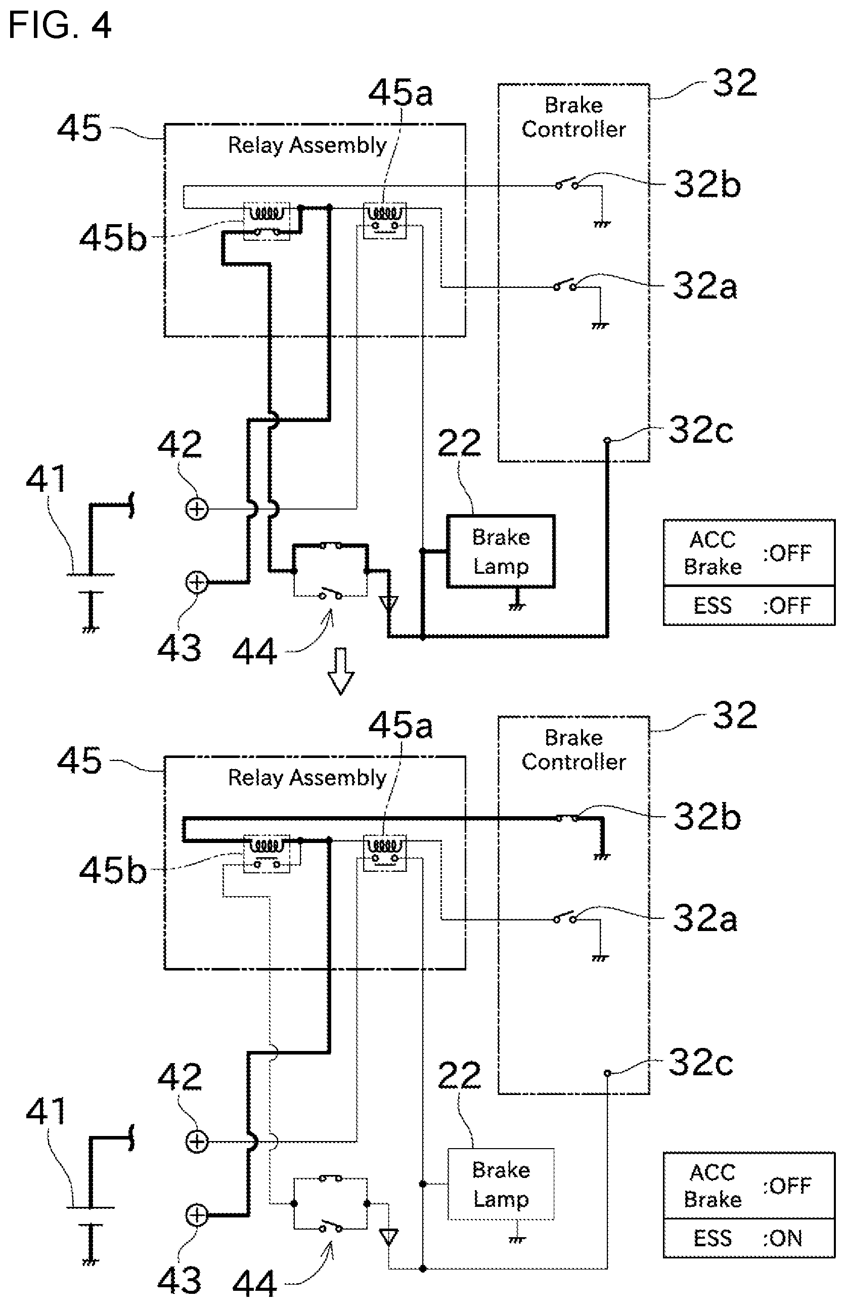 Patent US12617484 Figure 4 – Straddle vehicle