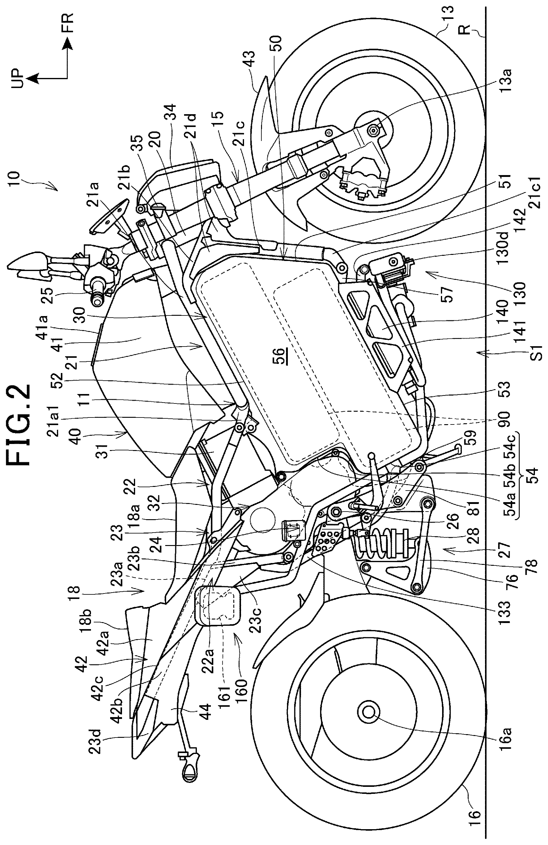Patent US12617486 Figure 2 – Electric vehicle