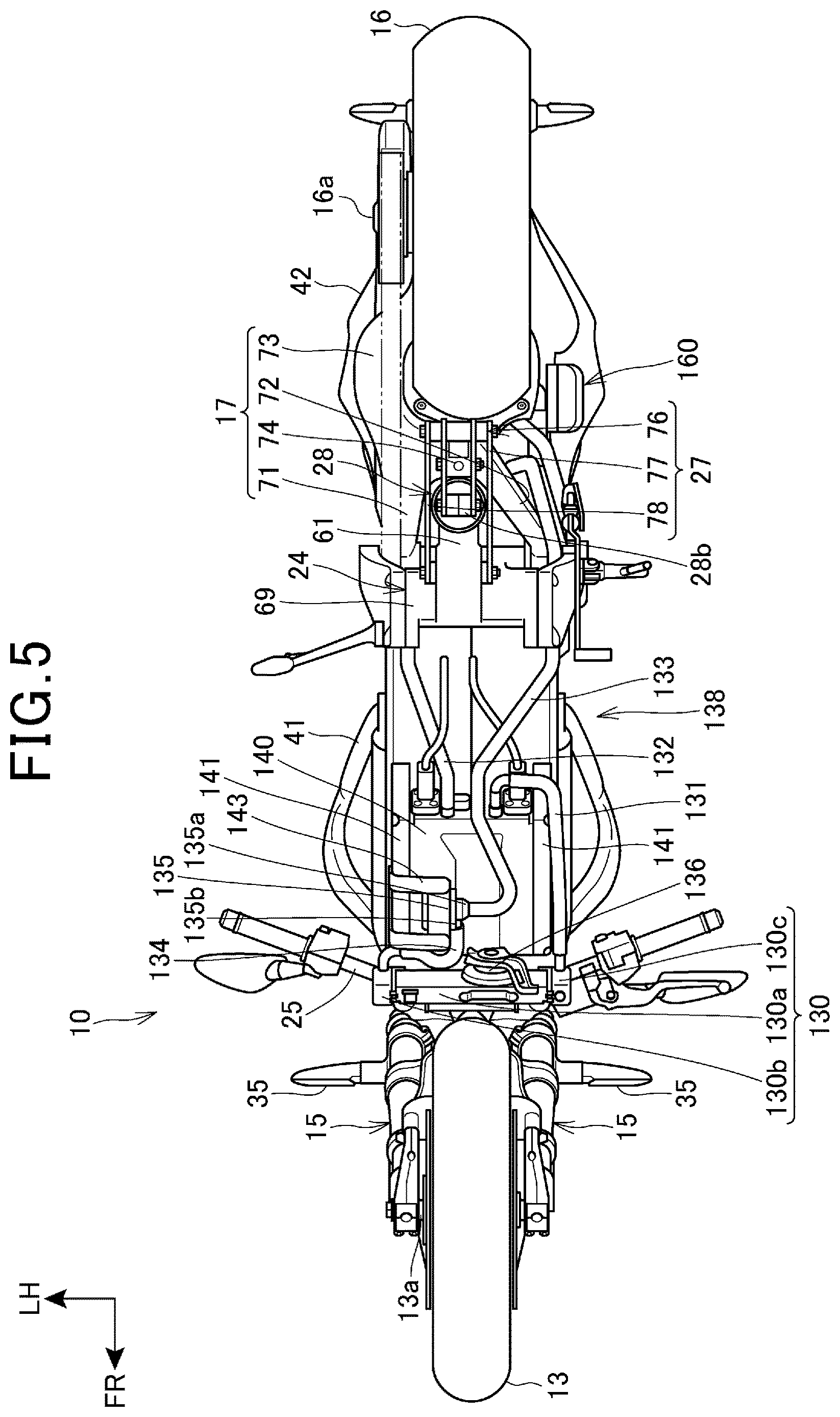 Patent US12617486 Figure 5 – Electric vehicle