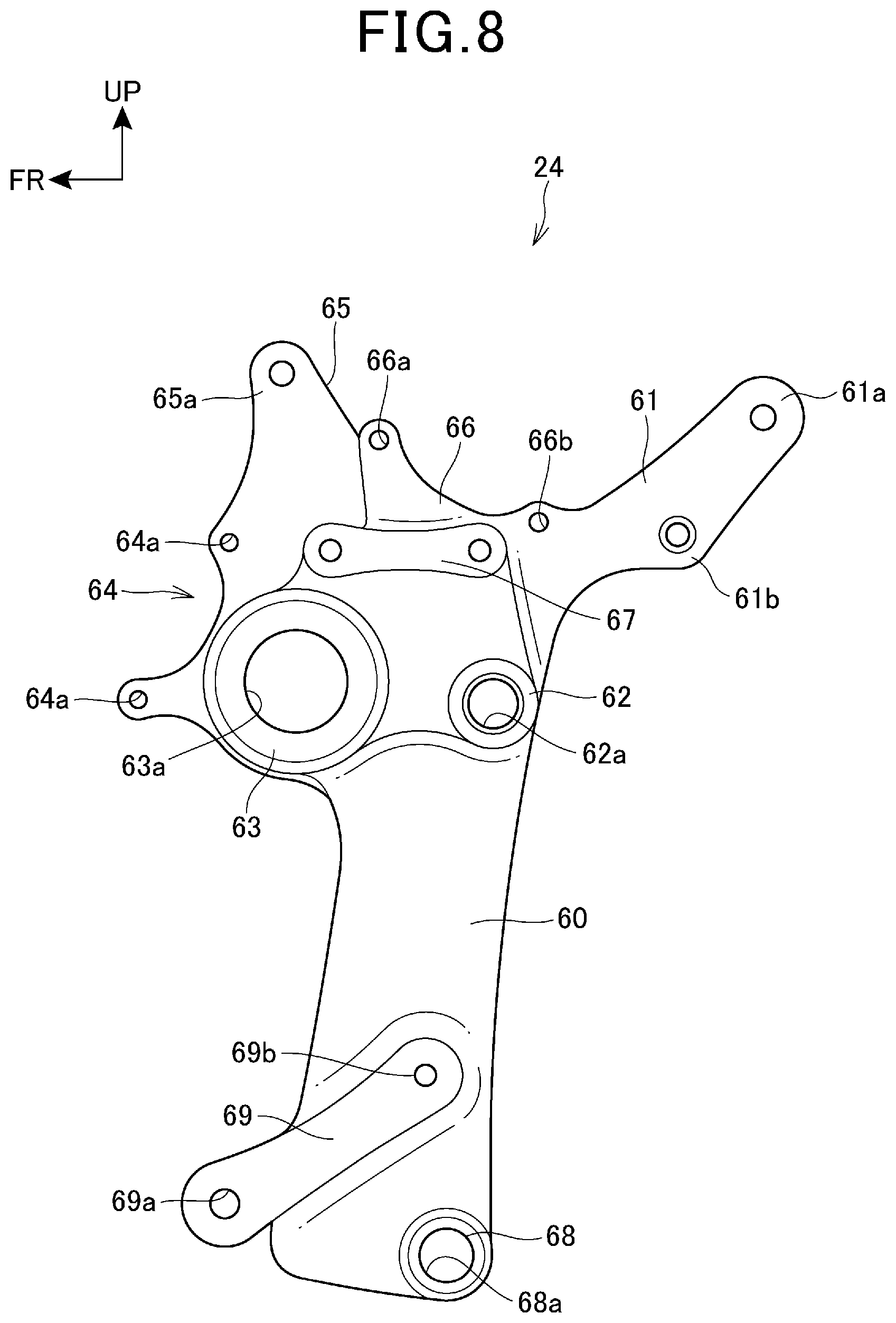 Patent US12617486 Figure 8 – Electric vehicle
