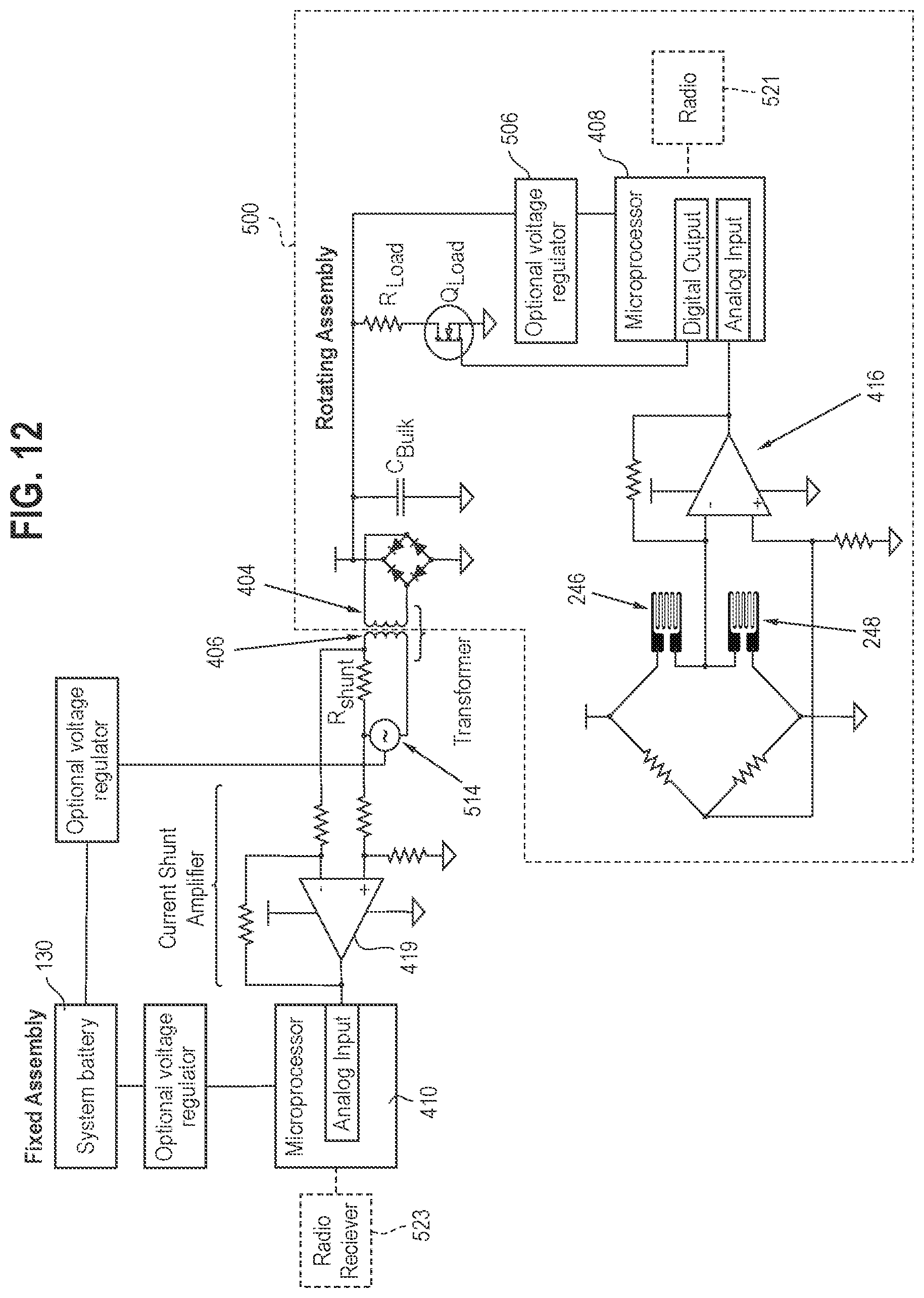 Patent US12617490 Figure 11 – Torque sensor system and drive system for an electric bicycle and methods for the use thereof