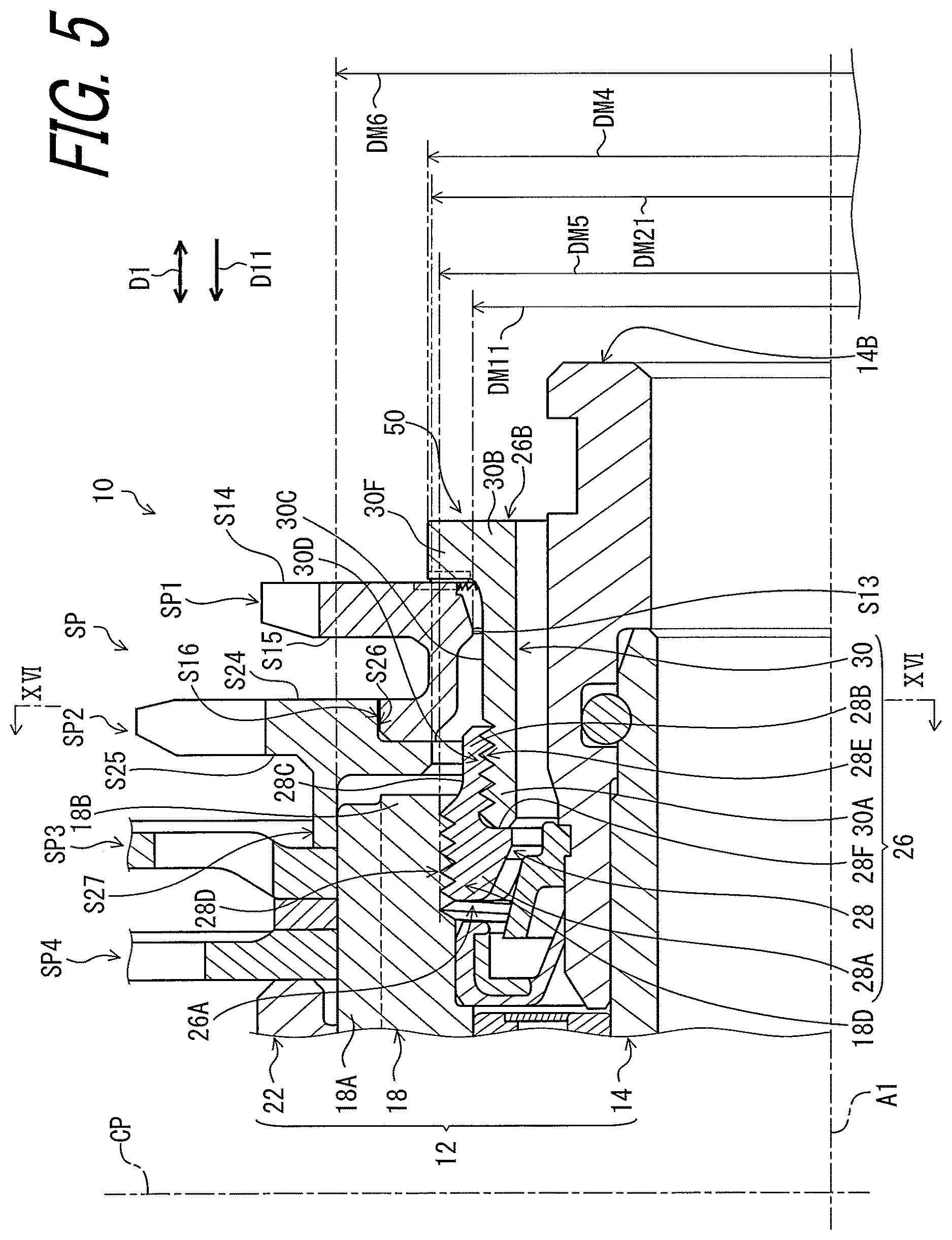 Patent US12617491 Figure 5 – Rear sprocket