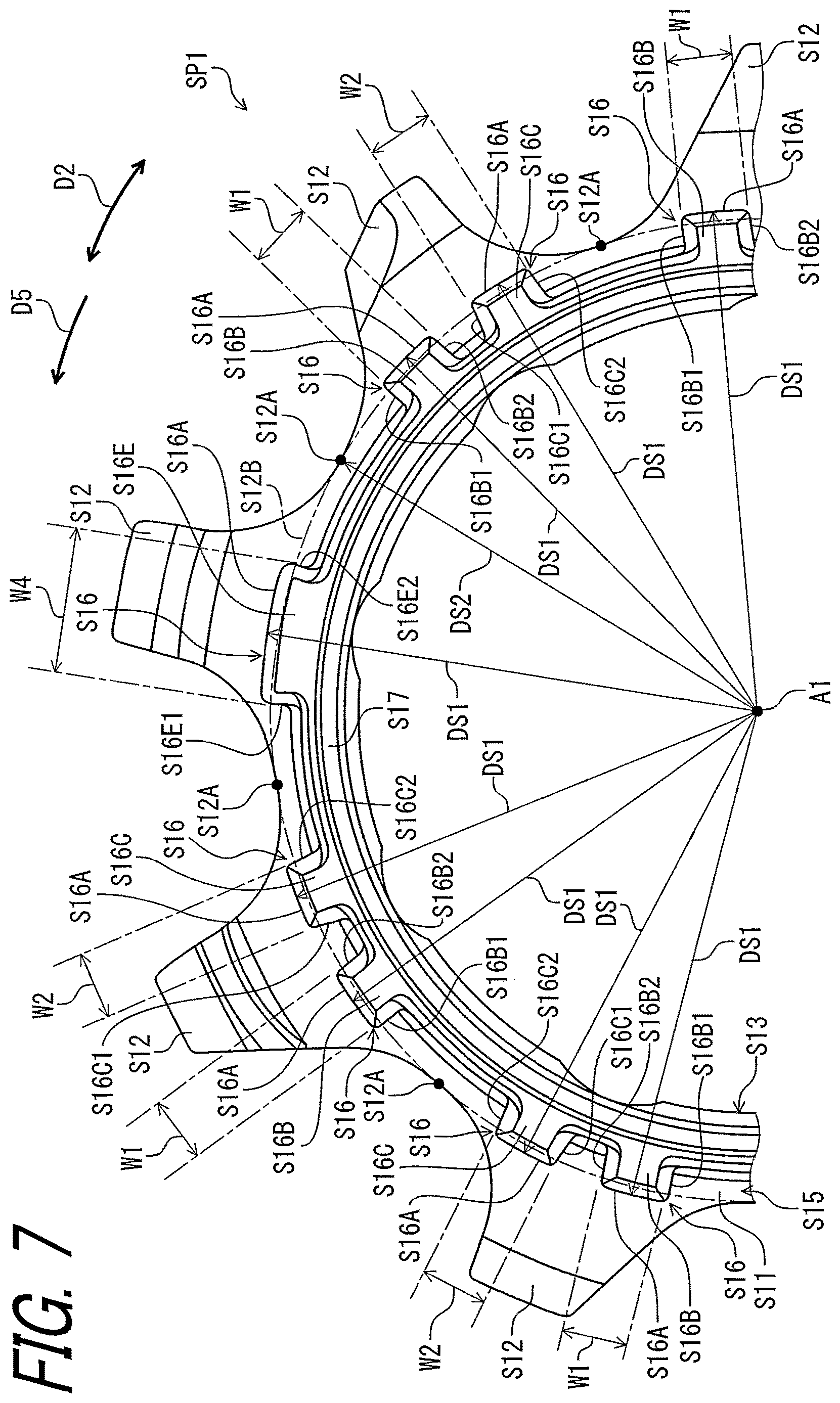 Patent US12617491 Figure 7 – Rear sprocket