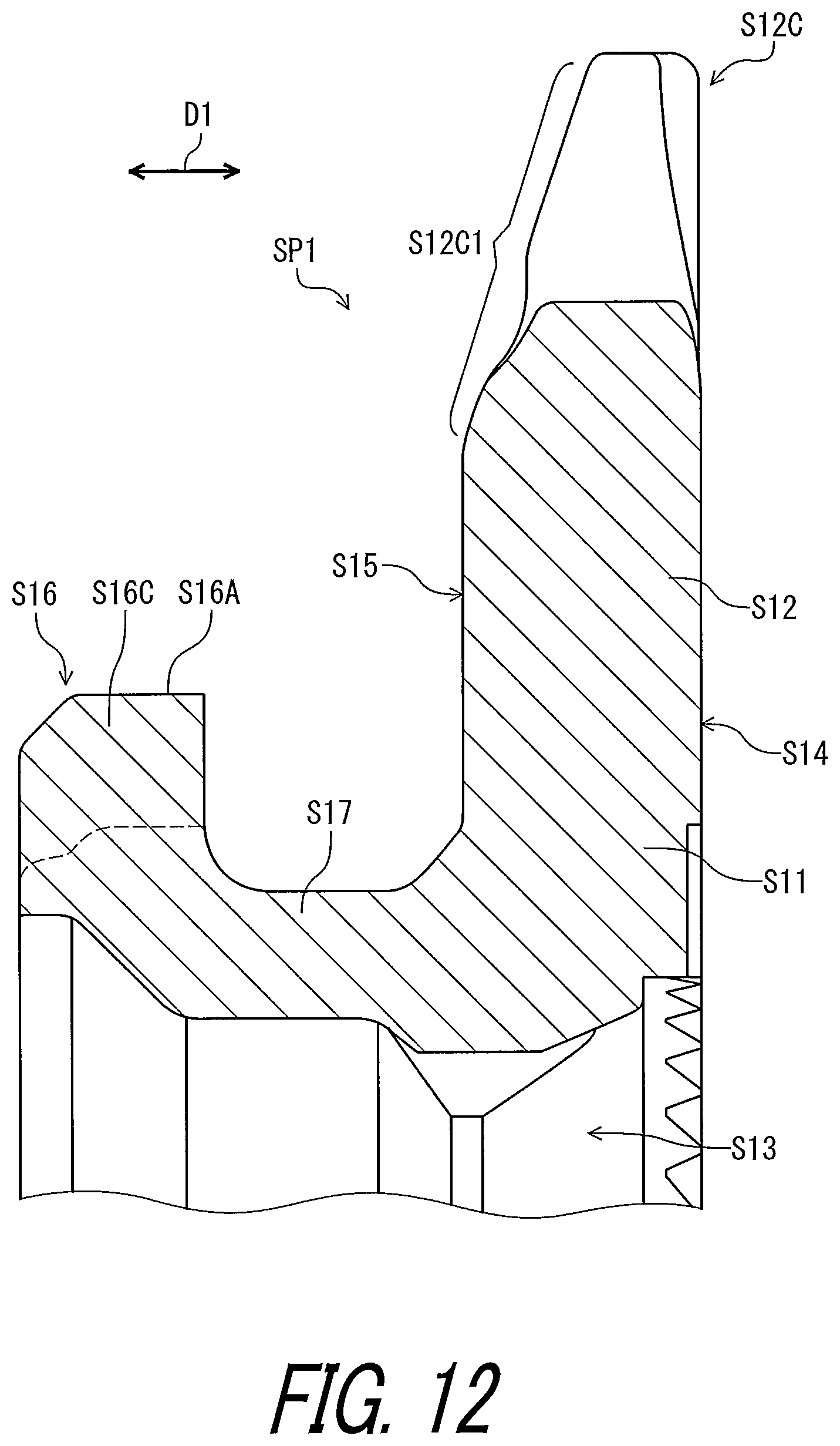 Patent US12617491 Figure 12 – Rear sprocket