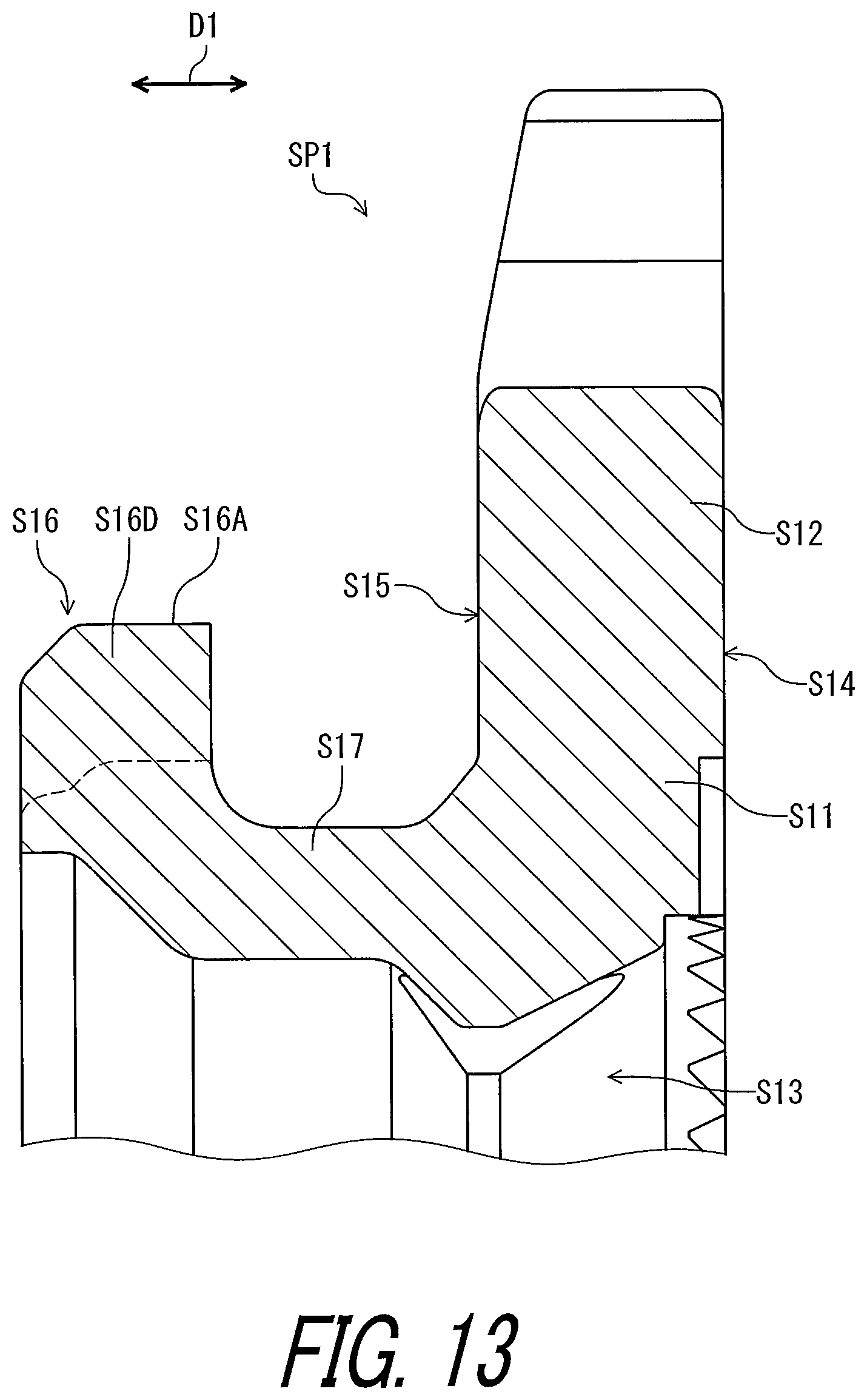 Patent US12617491 Figure 13 – Rear sprocket