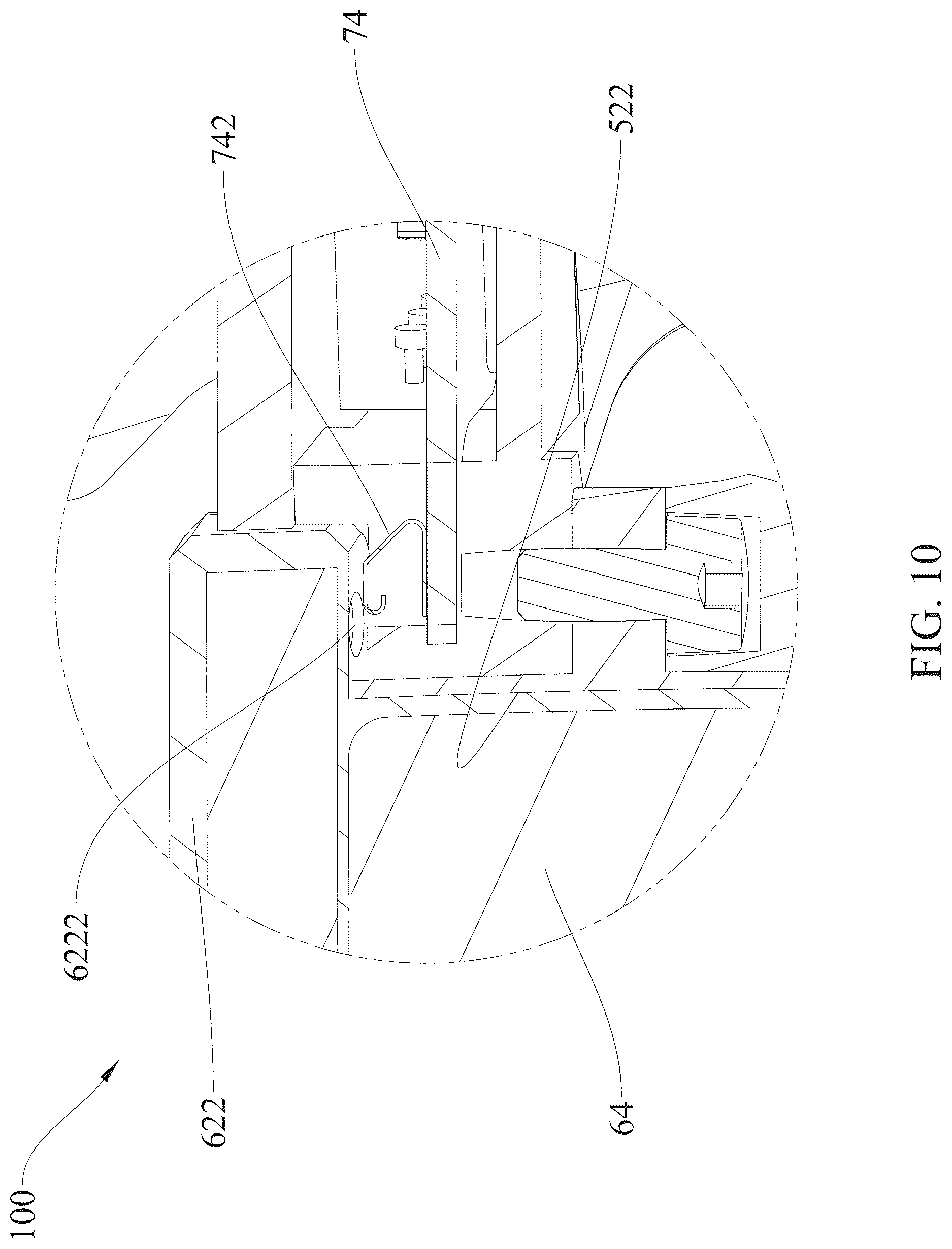 Patent US12617492 Figure 10 – Electronic derailleur