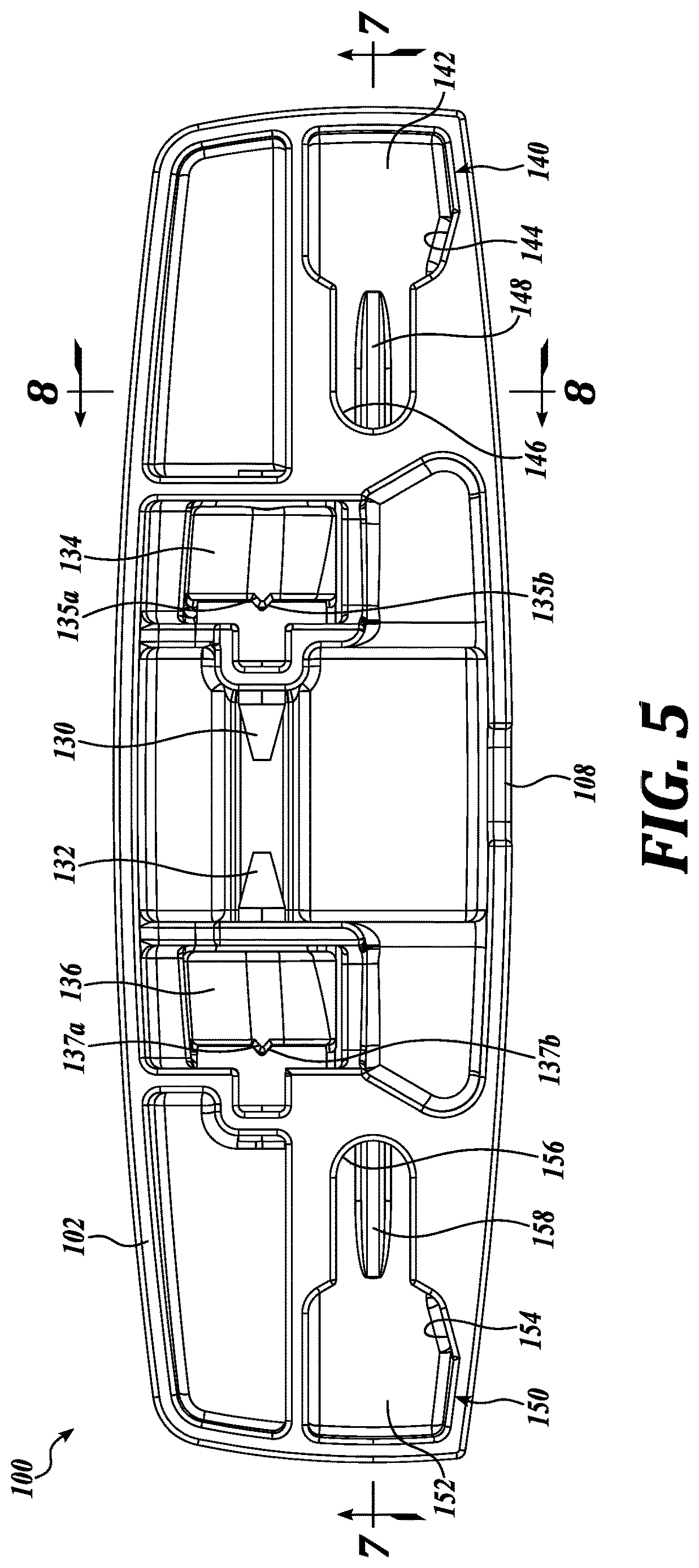 Patent US12617495 Figure 6 – Marine cleat with fastener retention