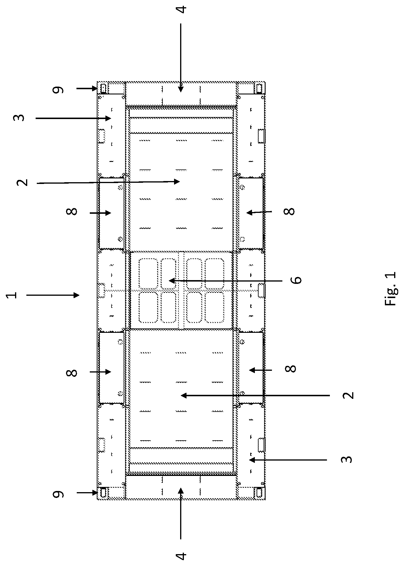 Patent US12617498 Figure 1 – Environmental barge for filtering oil from water in the spill response to oil pollution at sea