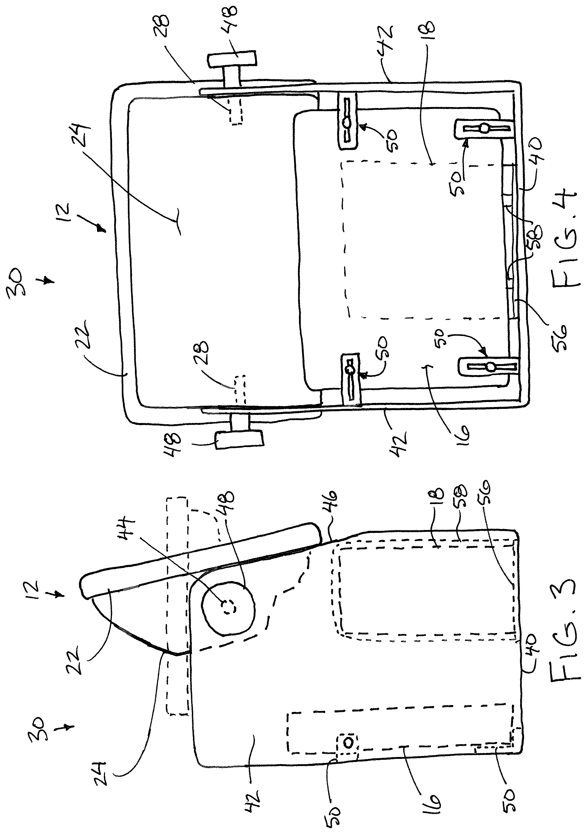Patent US12617501 Figure 2 – Marine data instrument mounting apparatus