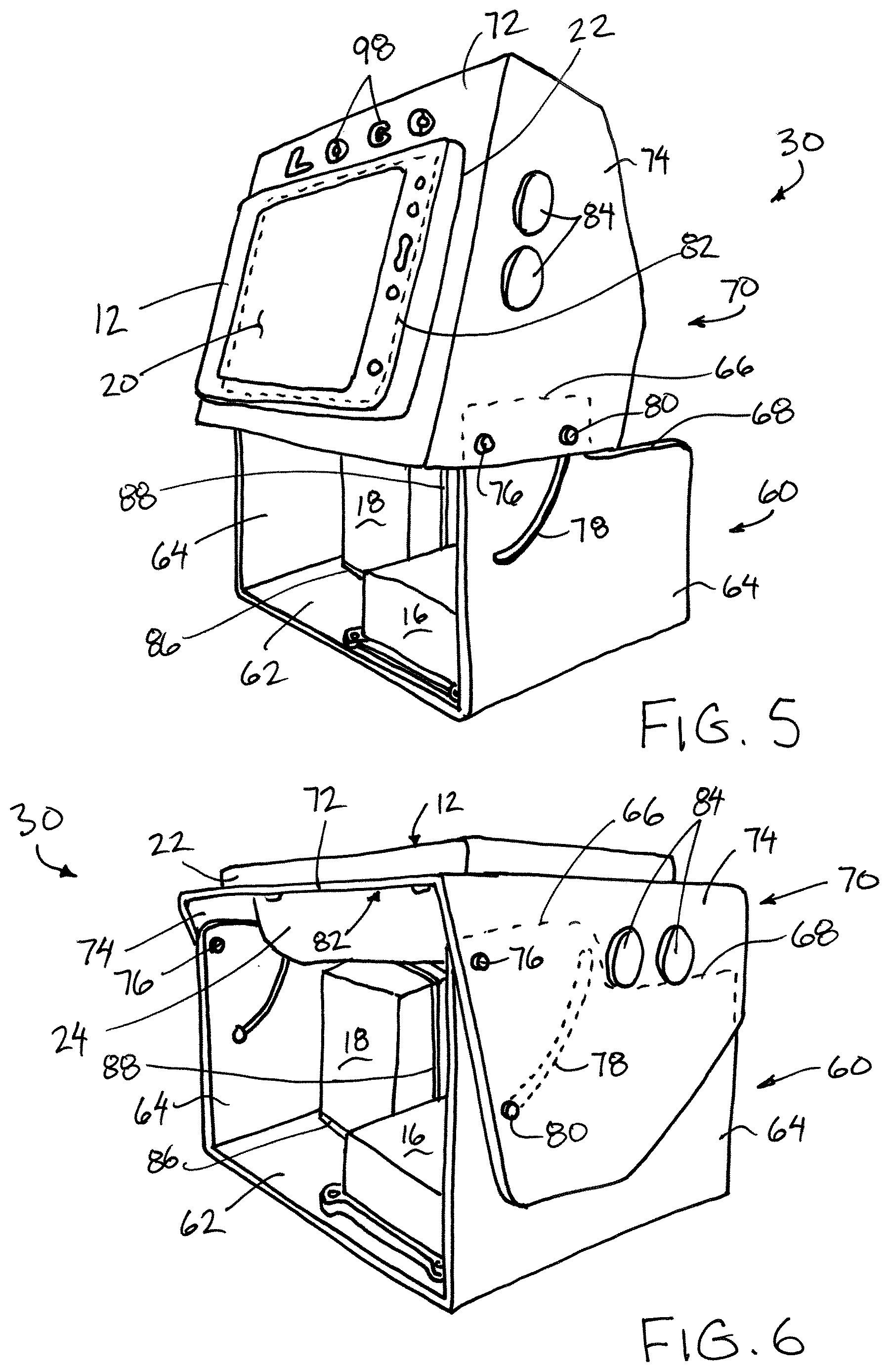 Patent US12617501 Figure 3 – Marine data instrument mounting apparatus