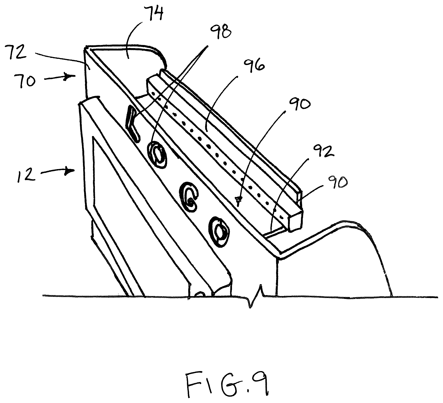 Patent US12617501 Figure 5 – Marine data instrument mounting apparatus