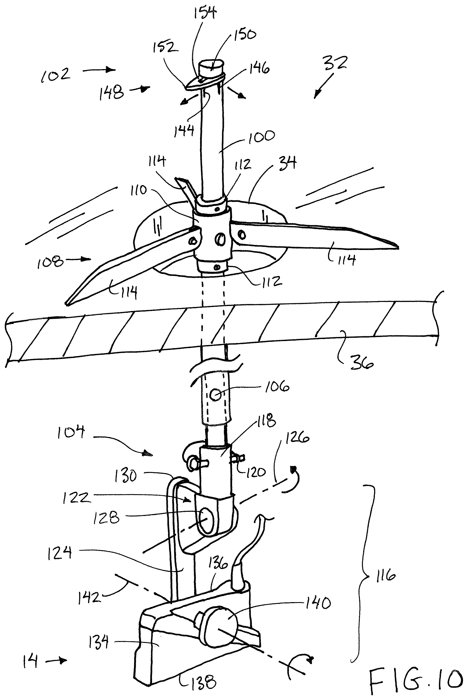 Patent US12617501 Figure 6 – Marine data instrument mounting apparatus