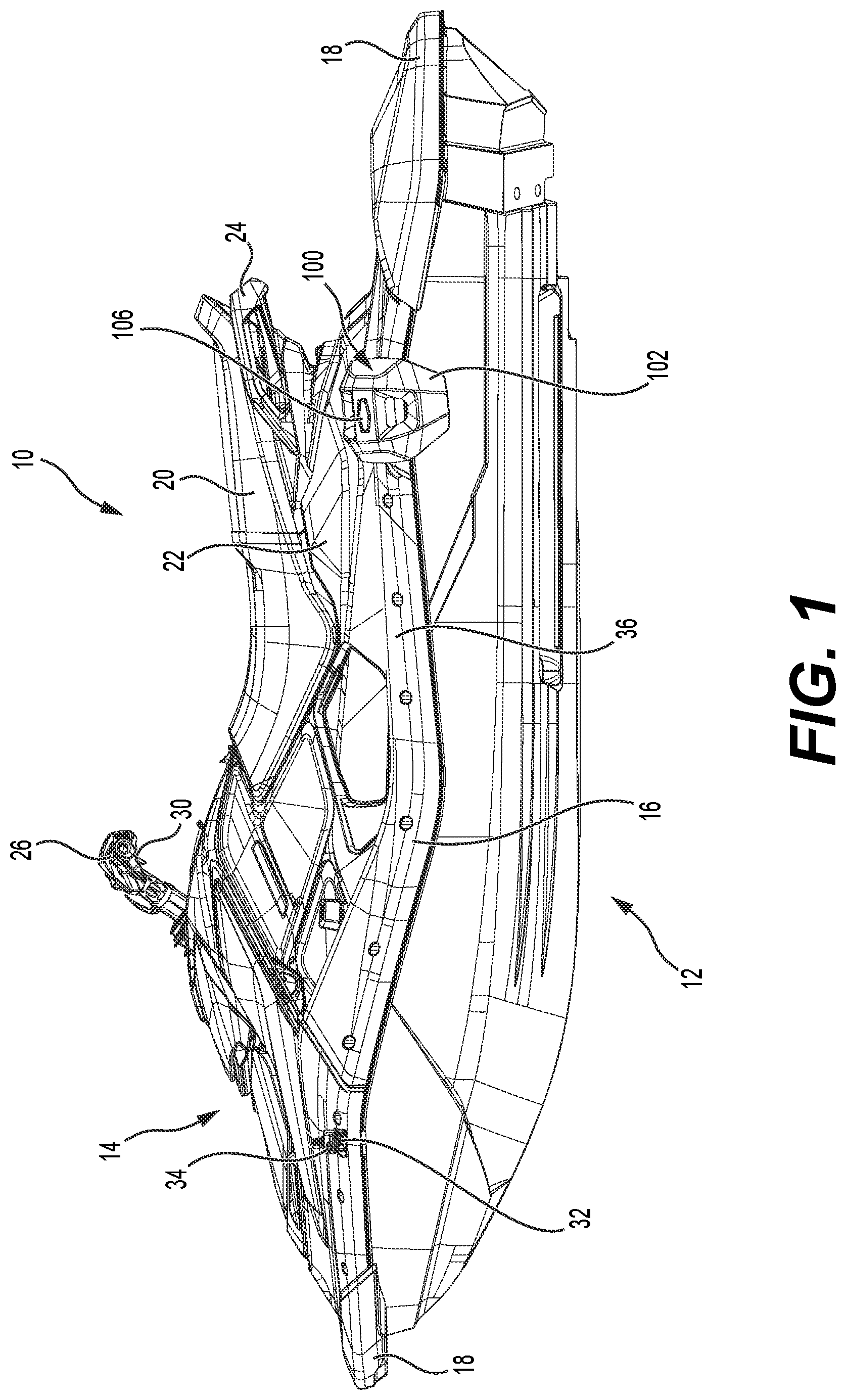 Patent US12617502 Figure 1 – Fender for watercraft