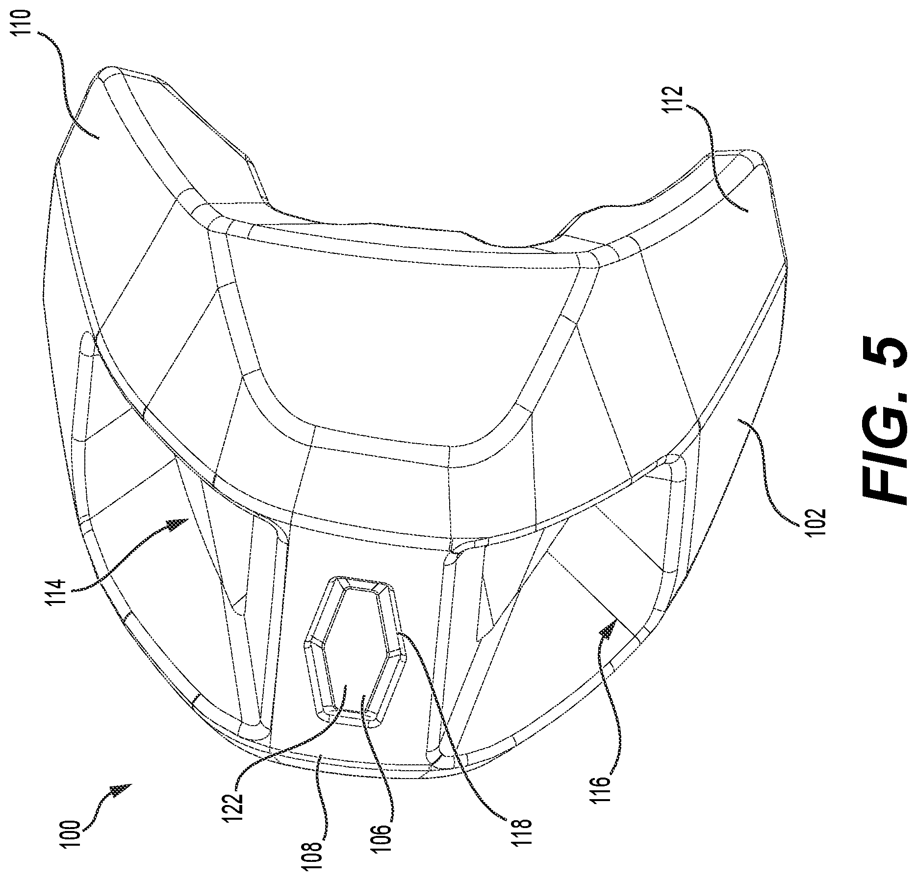 Patent US12617502 Figure 5 – Fender for watercraft