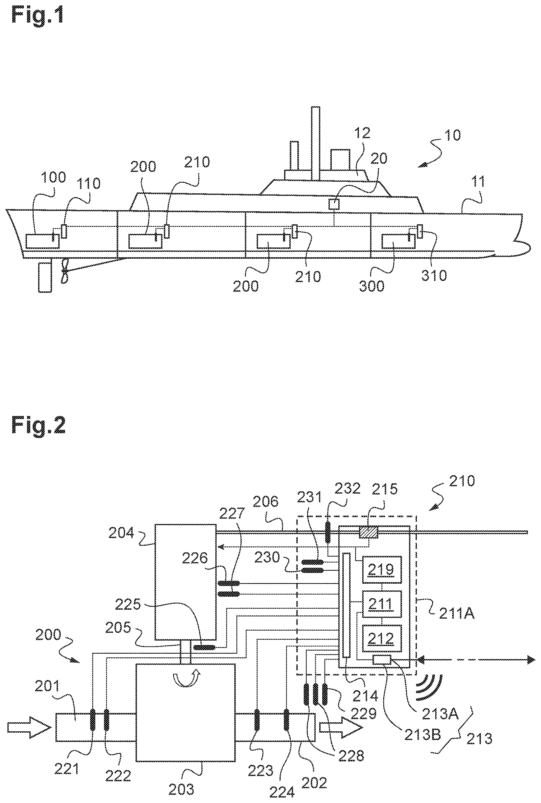 Patent US12617506 Figure 1 – Device and method for autonomously controlling a boat