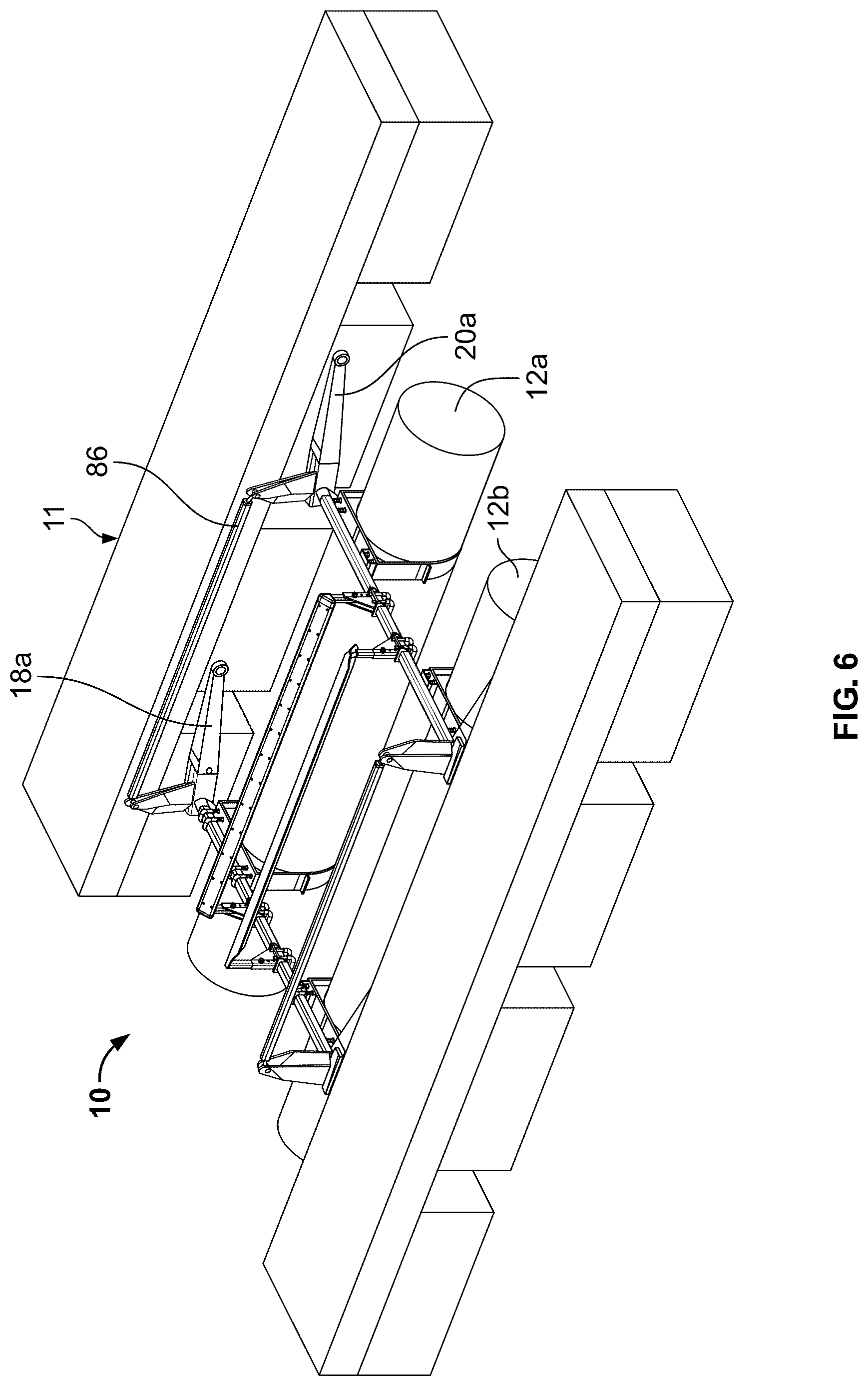 Patent US12617507 Figure 6 – Boat lift