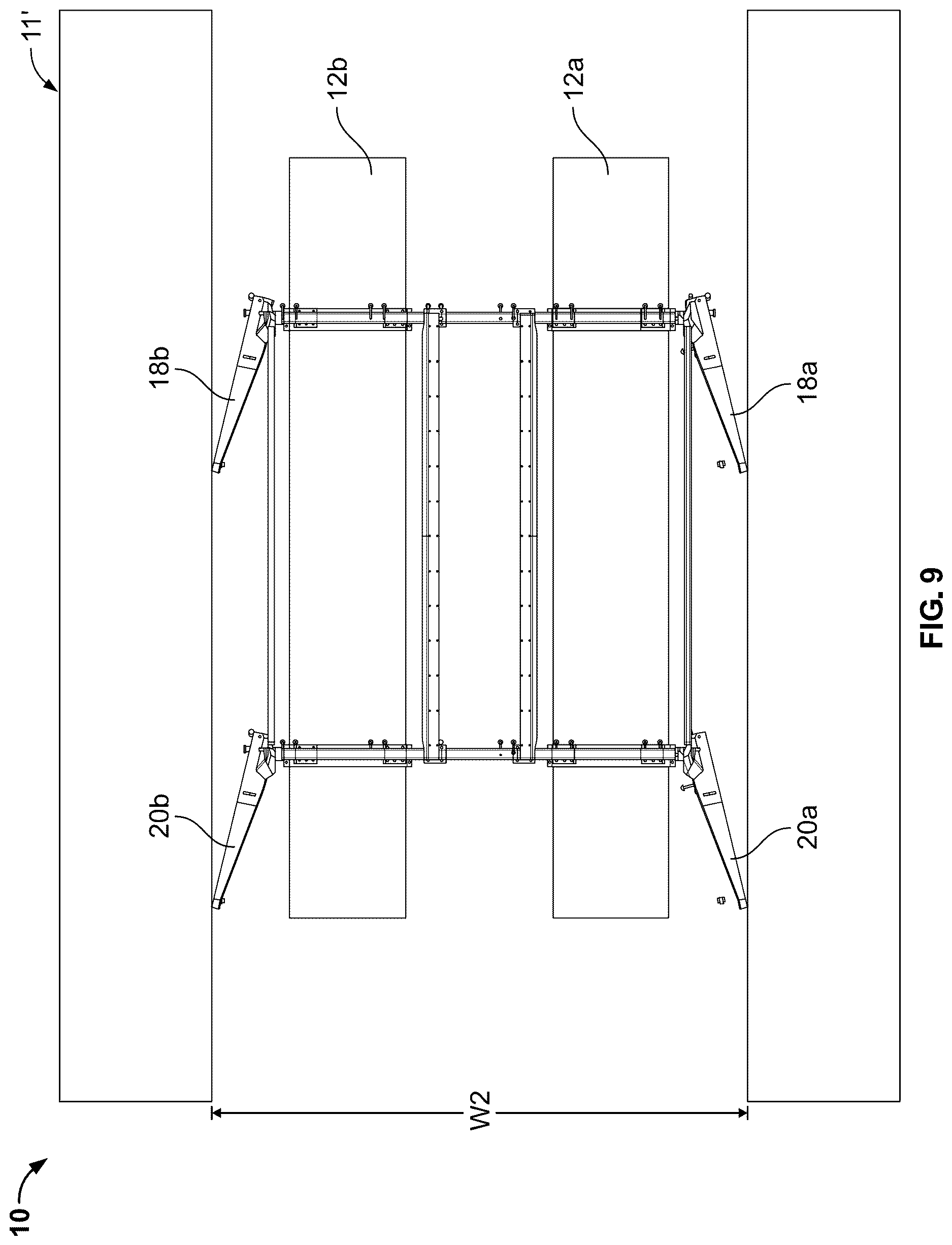 Patent US12617507 Figure 9 – Boat lift