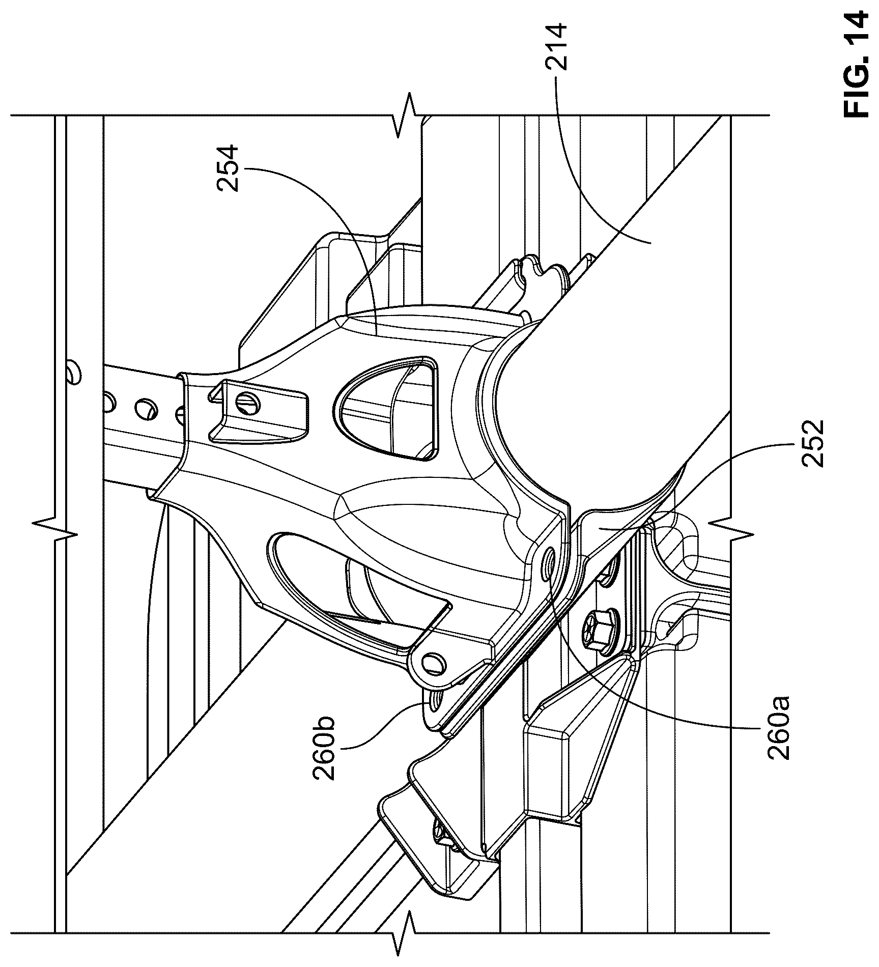 Patent US12617507 Figure 14 – Boat lift