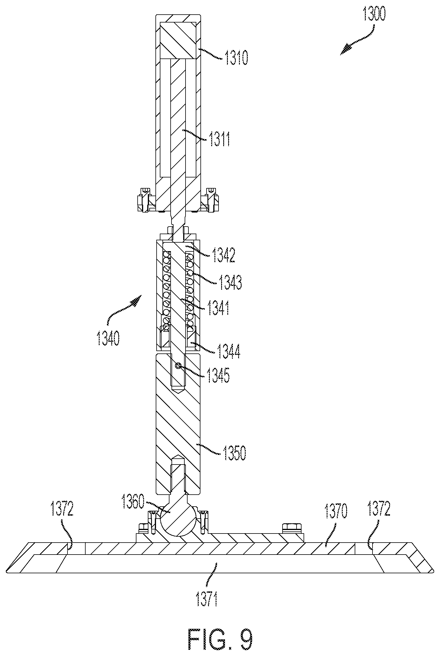 Patent US12617508 Figure 10 – Frame for an underwater drilling assembly