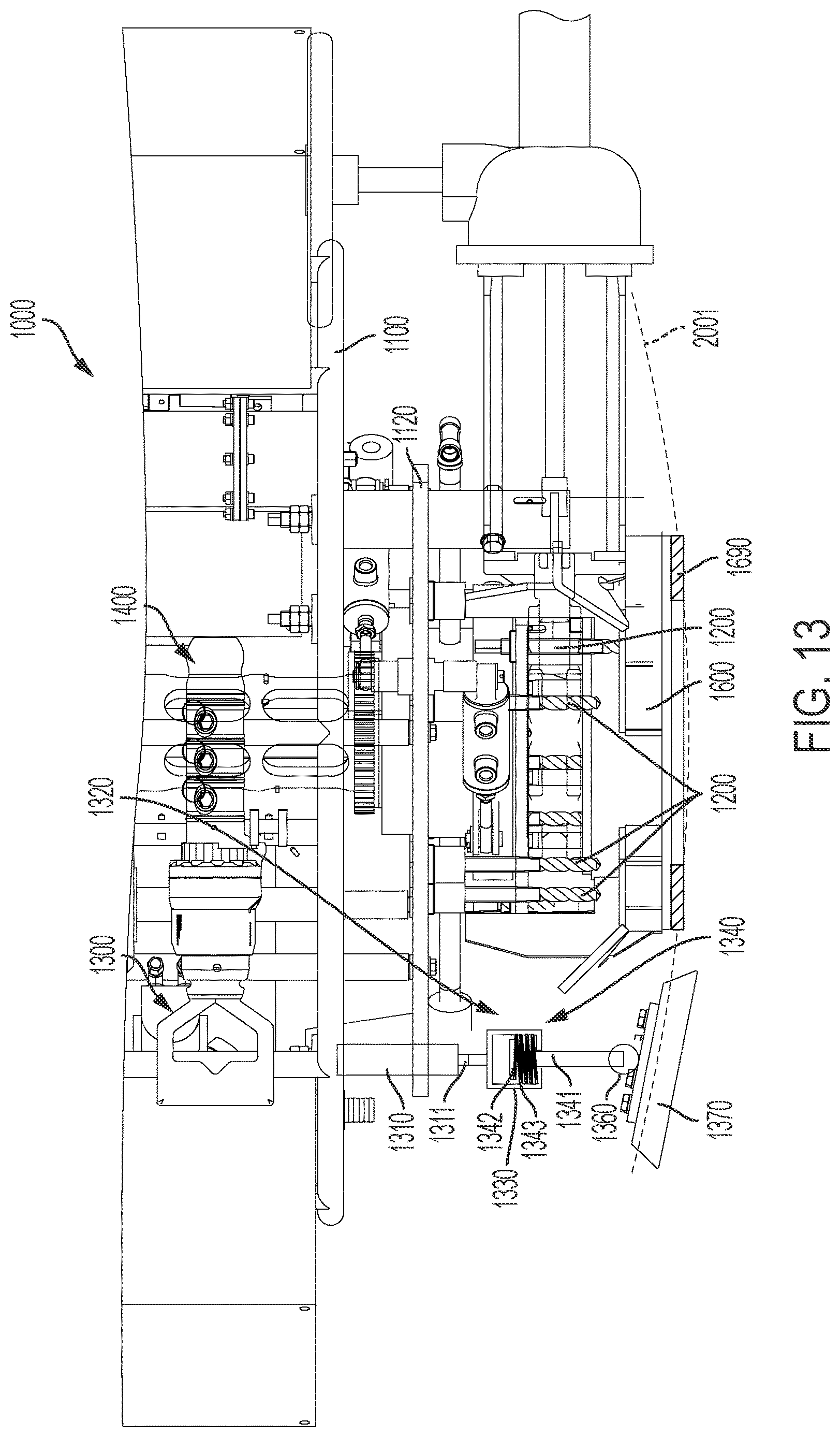 Patent US12617508 Figure 14 – Frame for an underwater drilling assembly
