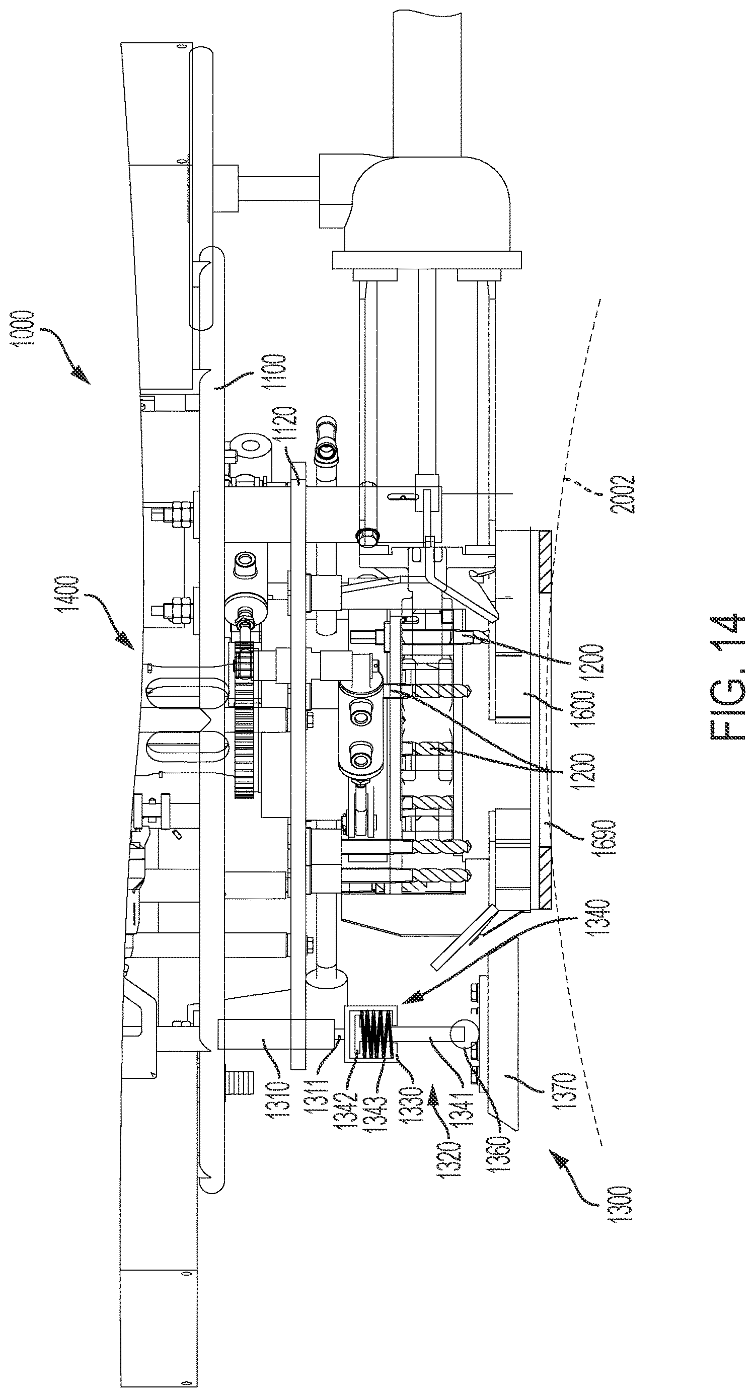 Patent US12617508 Figure 15 – Frame for an underwater drilling assembly