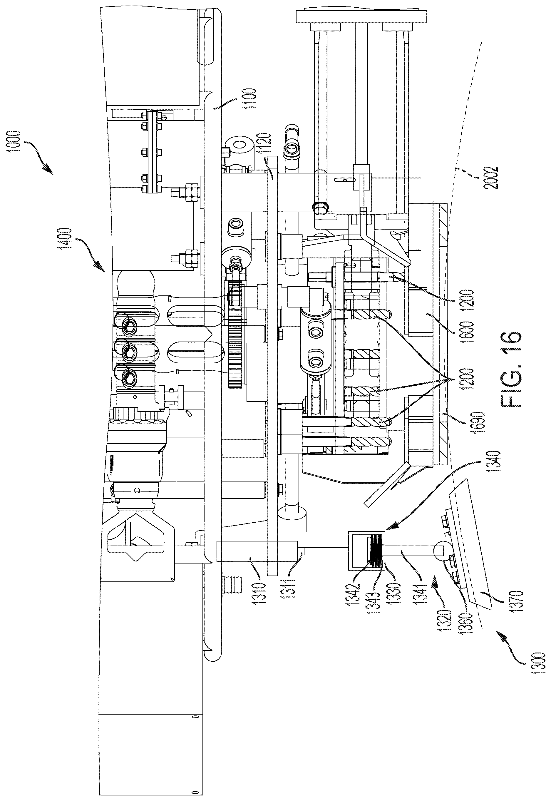 Patent US12617508 Figure 17 – Frame for an underwater drilling assembly