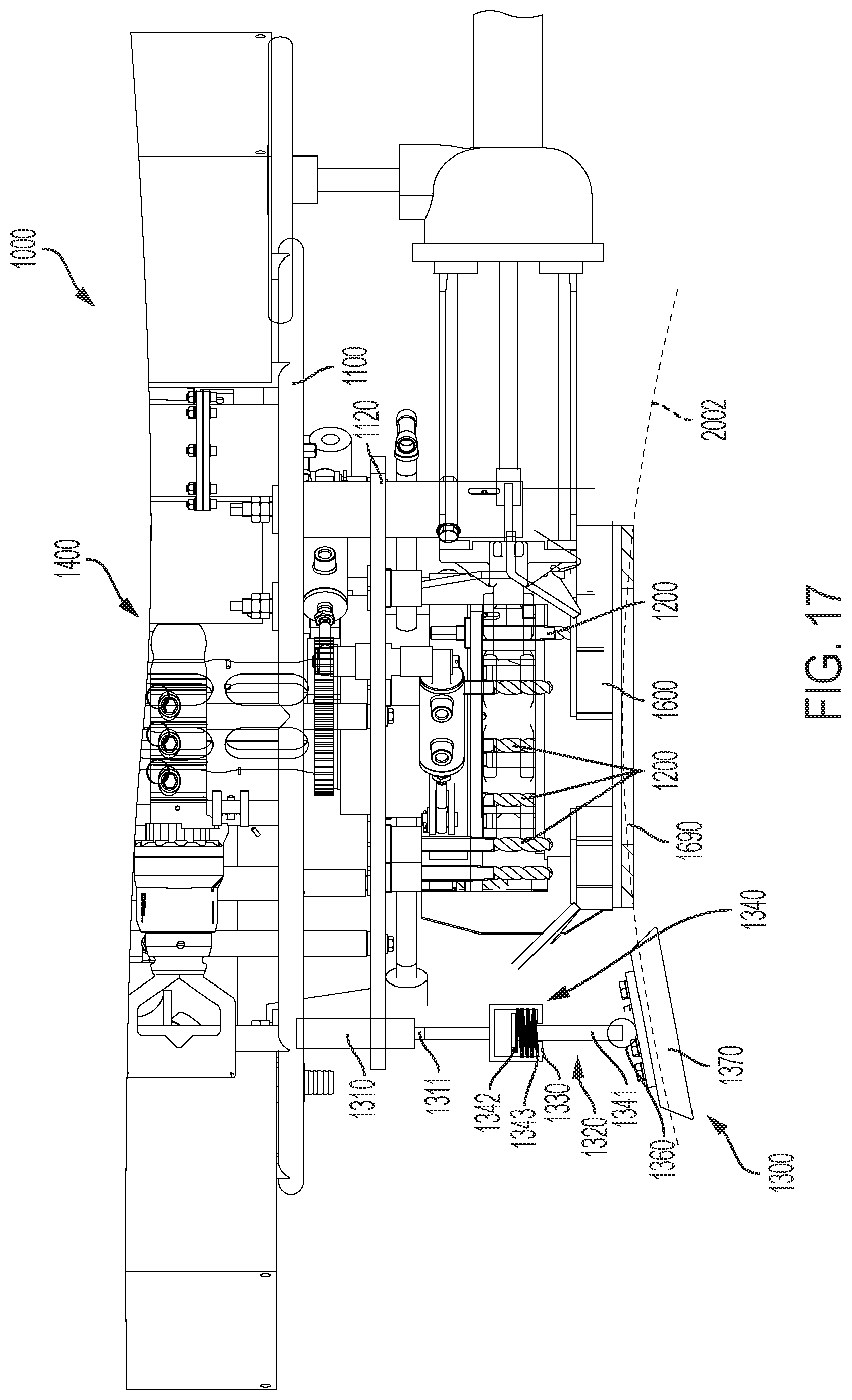 Patent US12617508 Figure 18 – Frame for an underwater drilling assembly