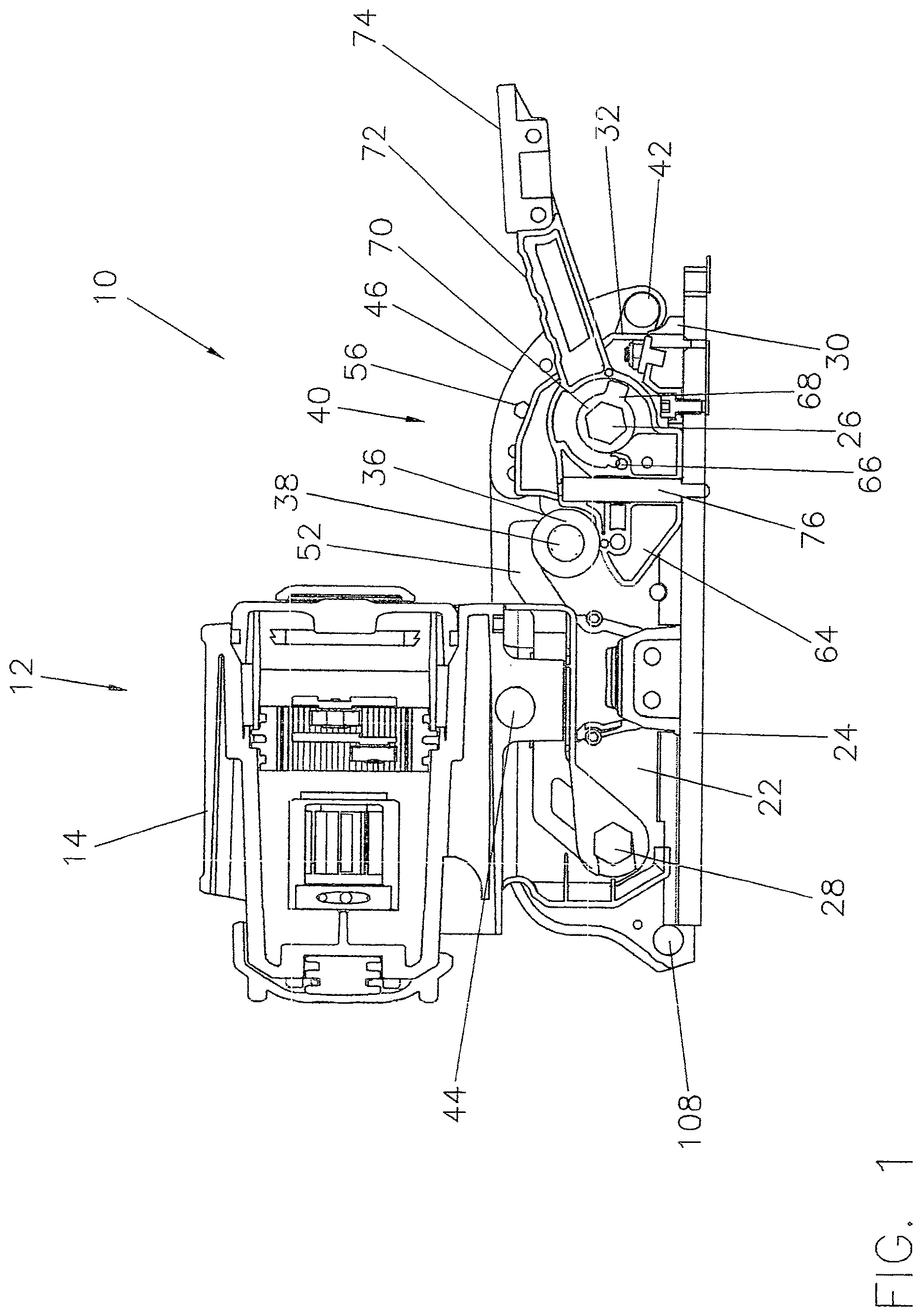 Patent US12617512 Figure 1 – Trolling motor mount