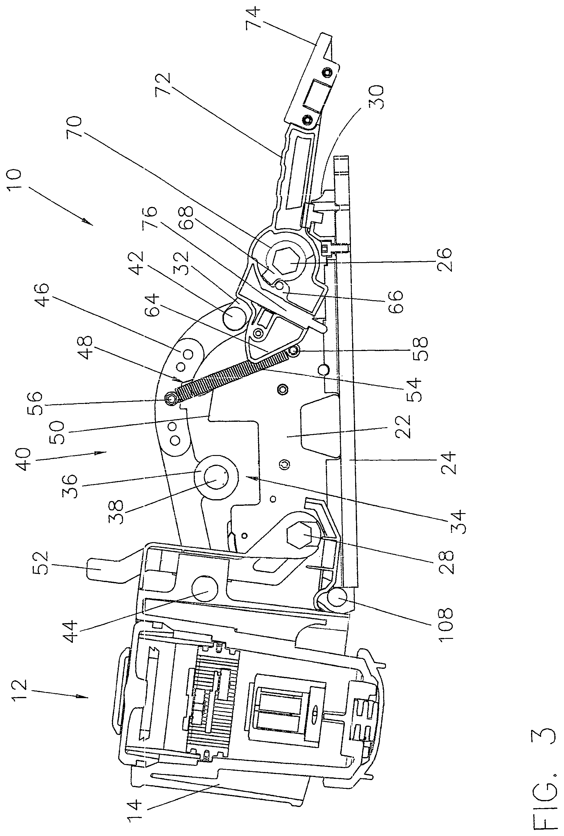 Patent US12617512 Figure 3 – Trolling motor mount