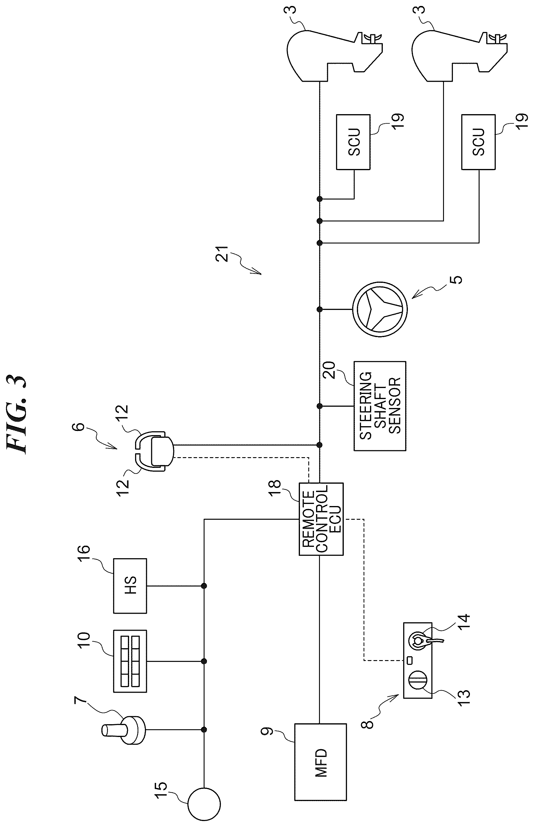 Patent US12617515 Figure 3 – Marine vessel including steering mechanism for marine vessel