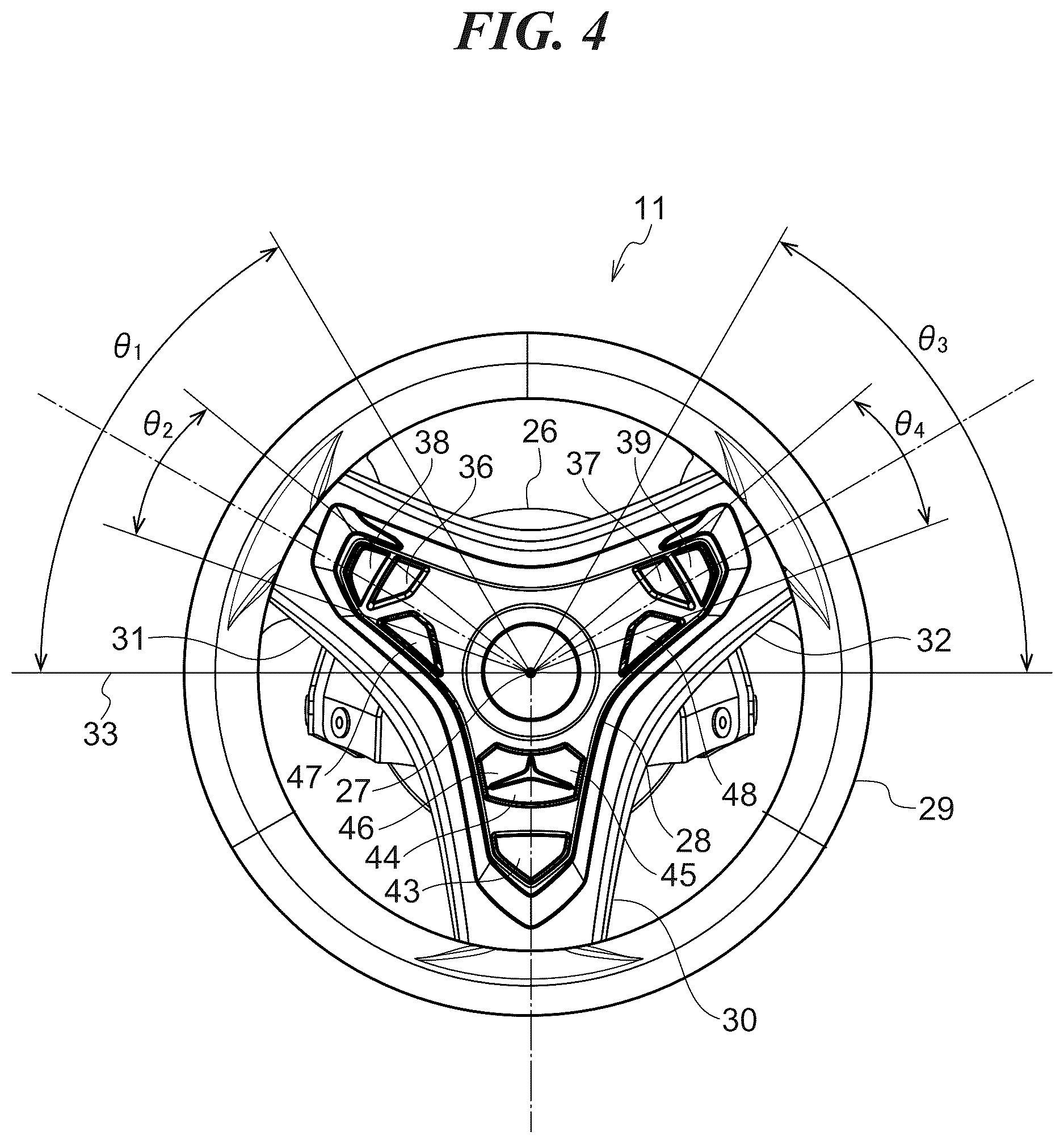 Patent US12617515 Figure 4 – Marine vessel including steering mechanism for marine vessel